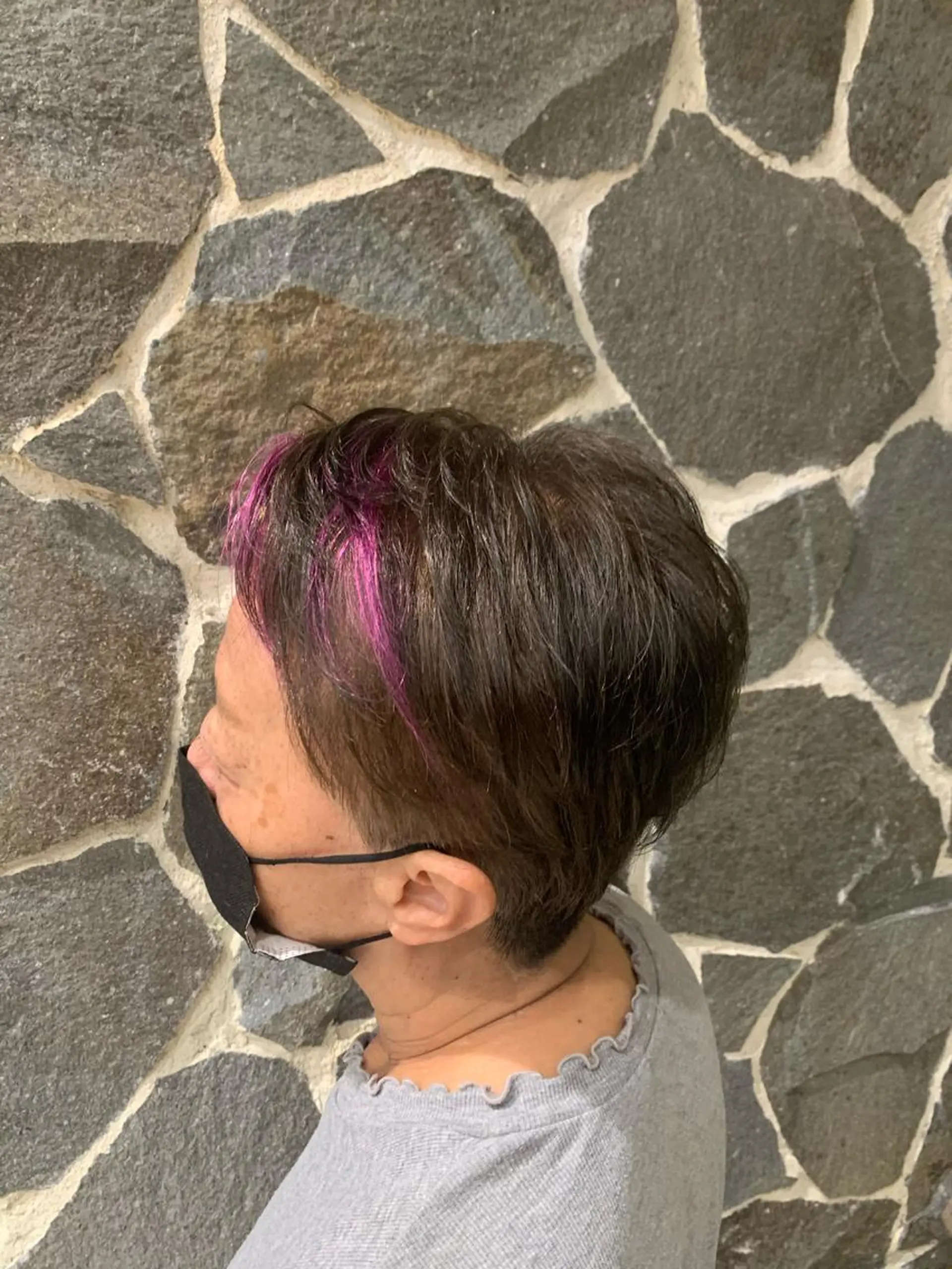 ショート カラー ヘアアレンジ EARTH 浦添店のヘアスタイル