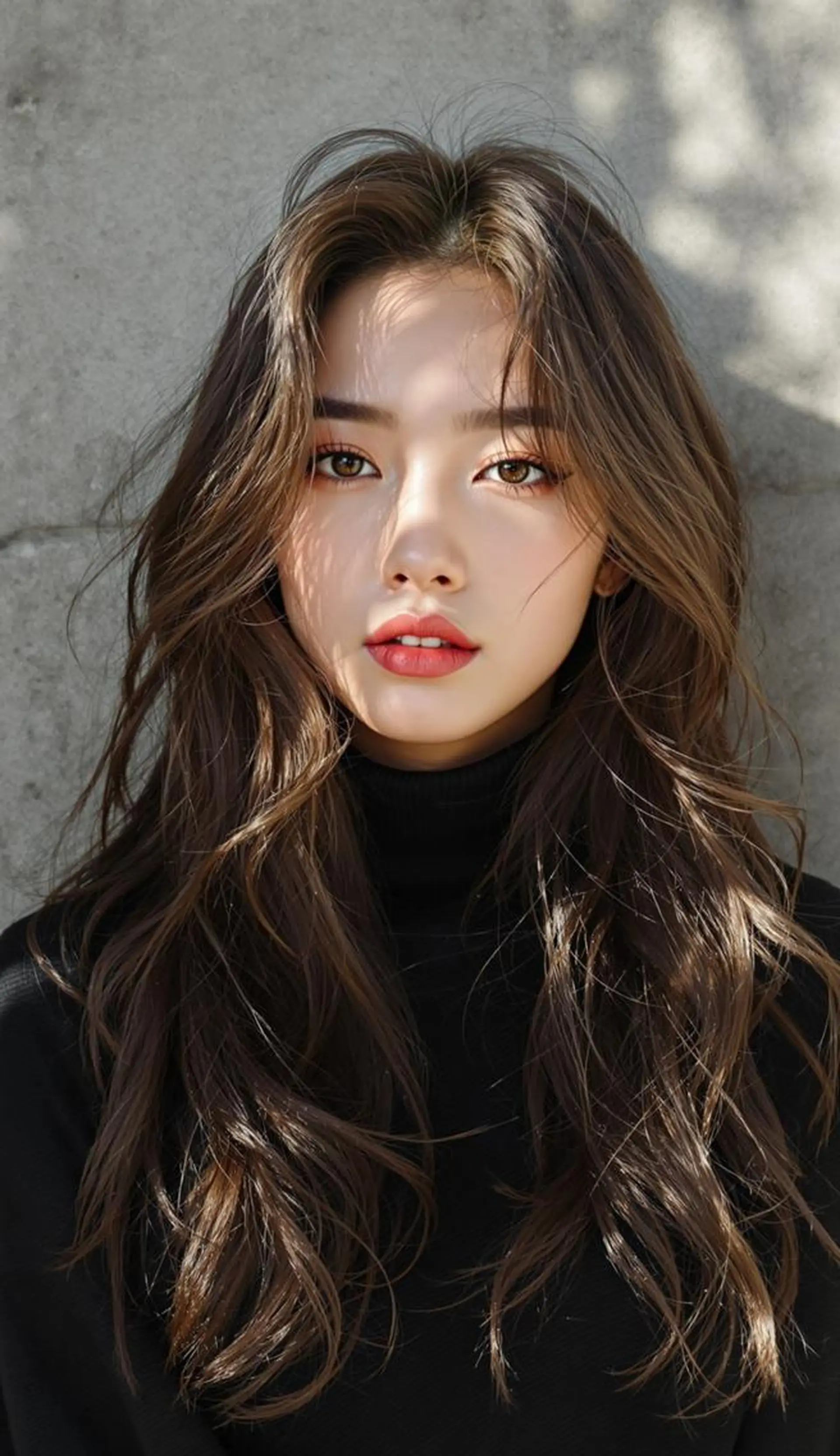 ロング 髪質改善 ロング カット パーマ トリートメント さく/髪質改善× 縮毛矯正/町田のヘアスタイル