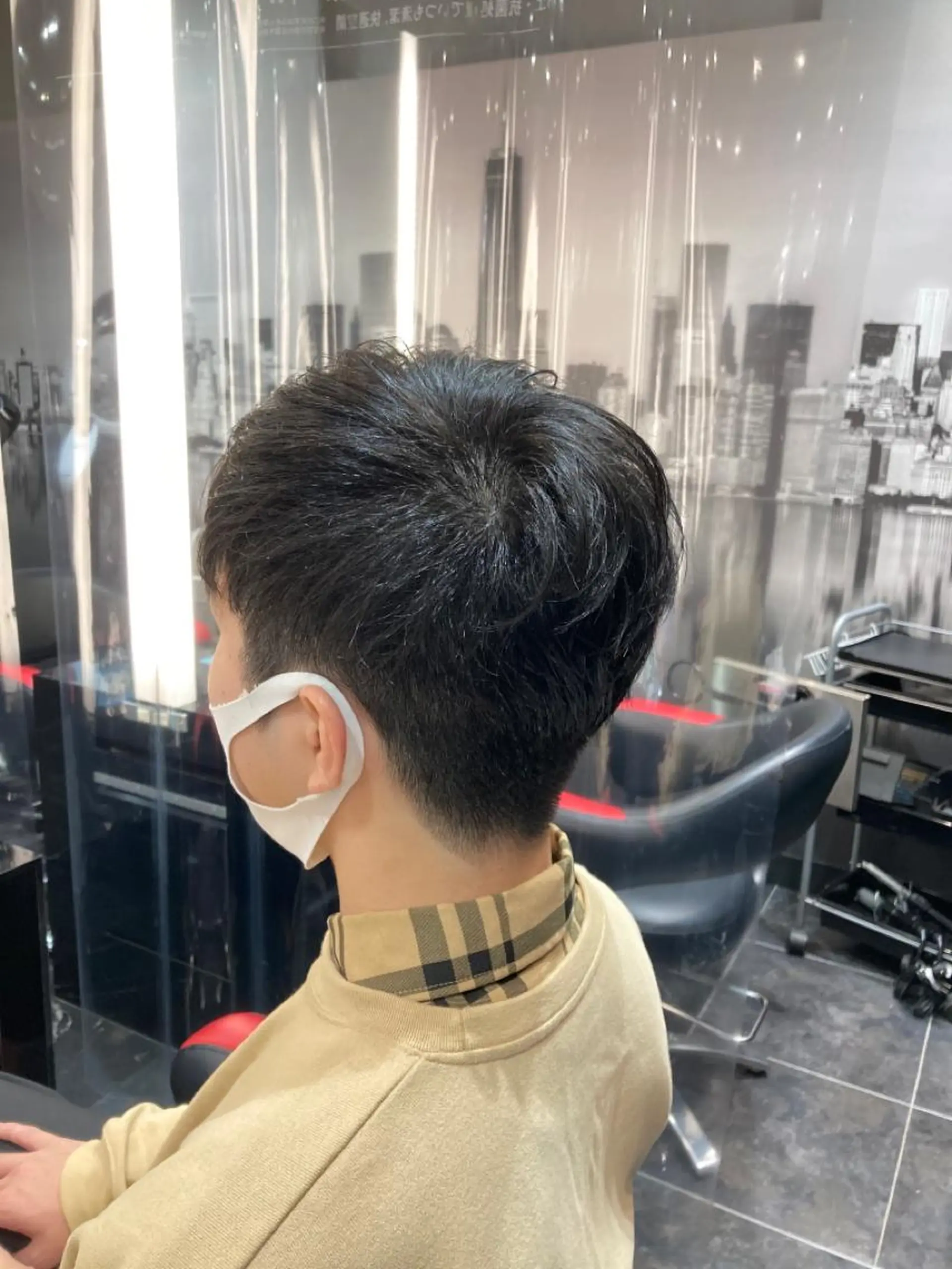 ショート メンズ Annon プライベートサロンのヘアスタイル