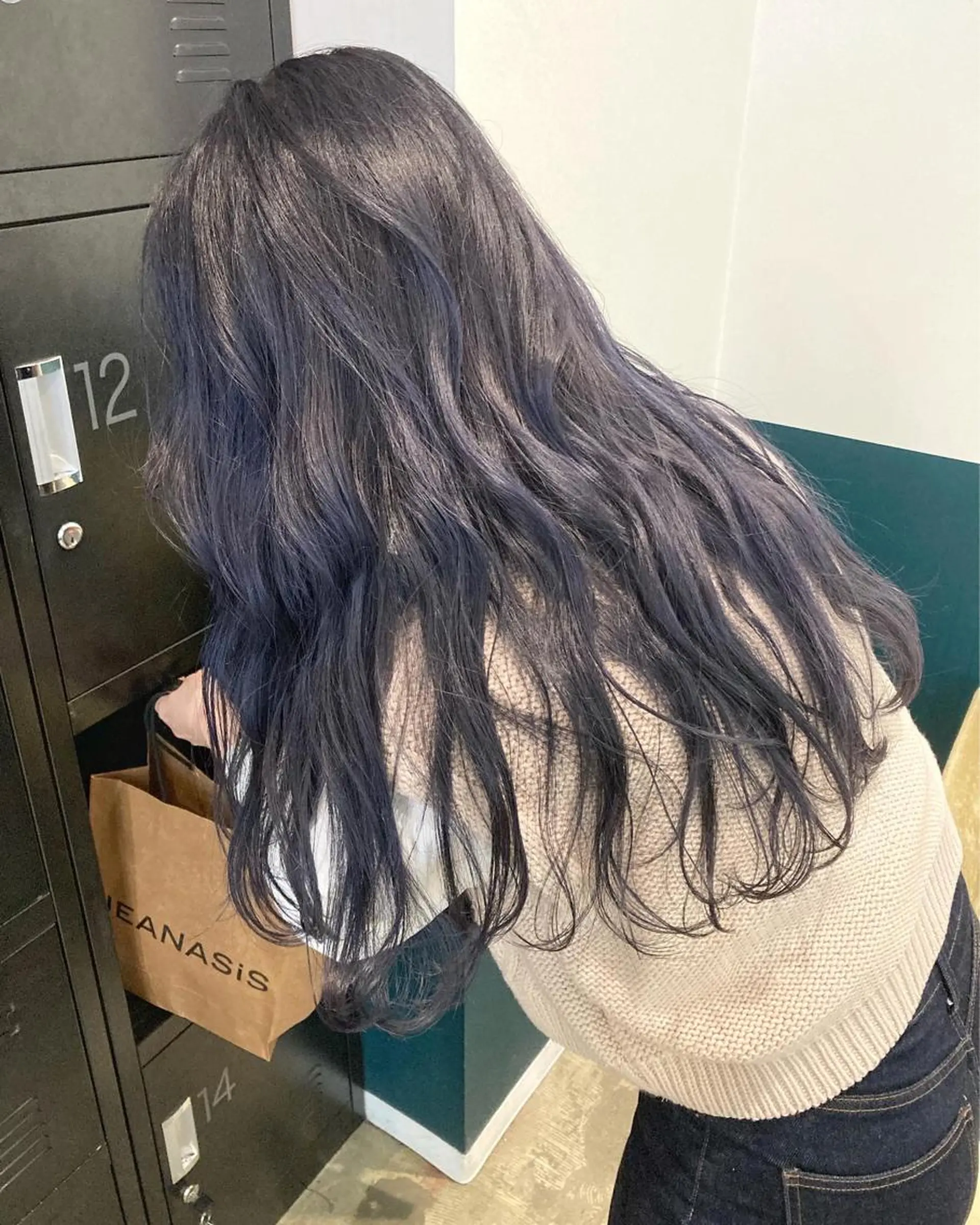 ロング パープルカラー ヘアカラー カラーリスト菅野 竜矢🌈のヘアスタイル