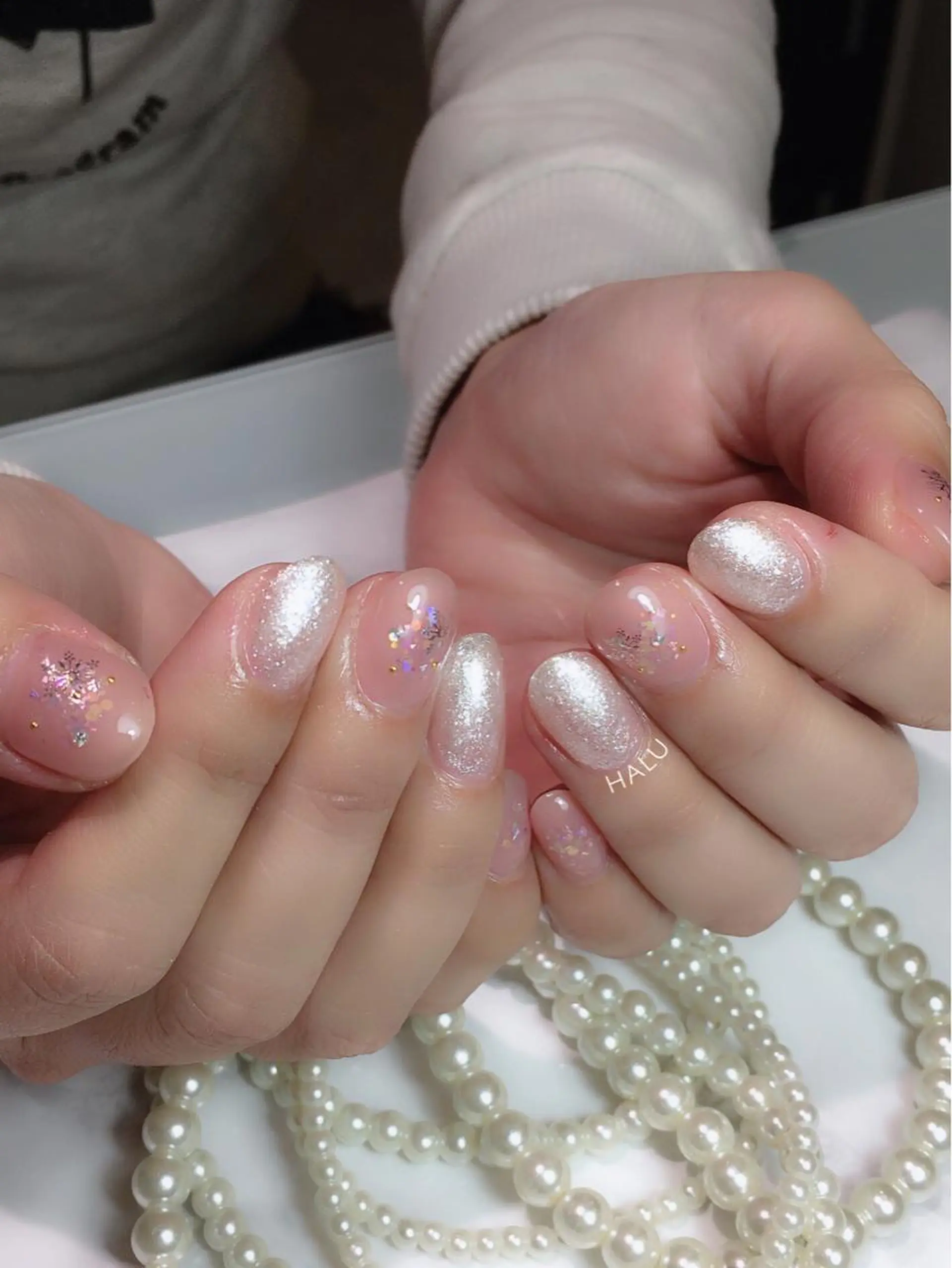 ネイル キラキラネイル HALU ハルのネイルデザイン