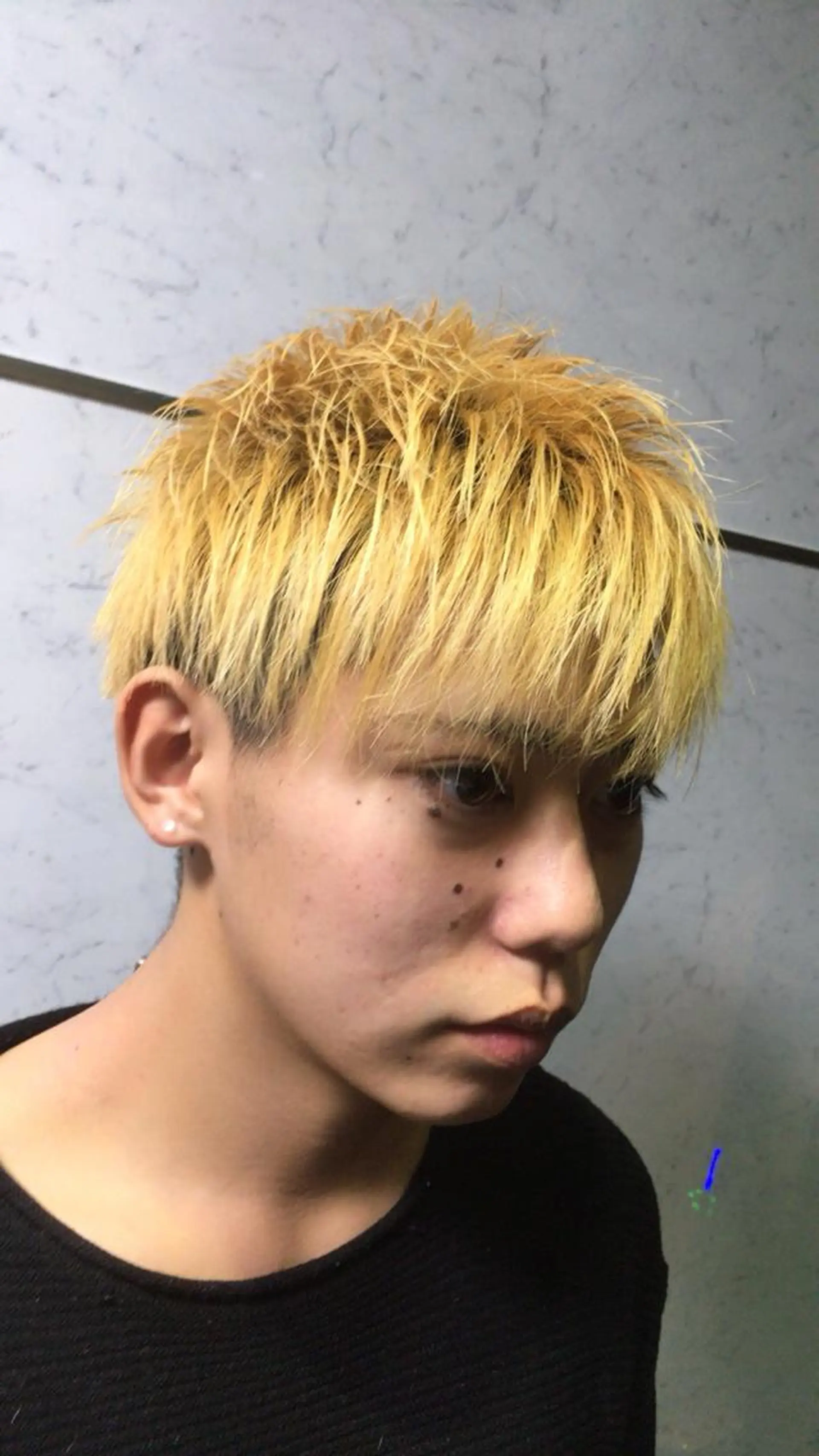 ミディアム カラー メンズ Kenny ケニーのヘアスタイル