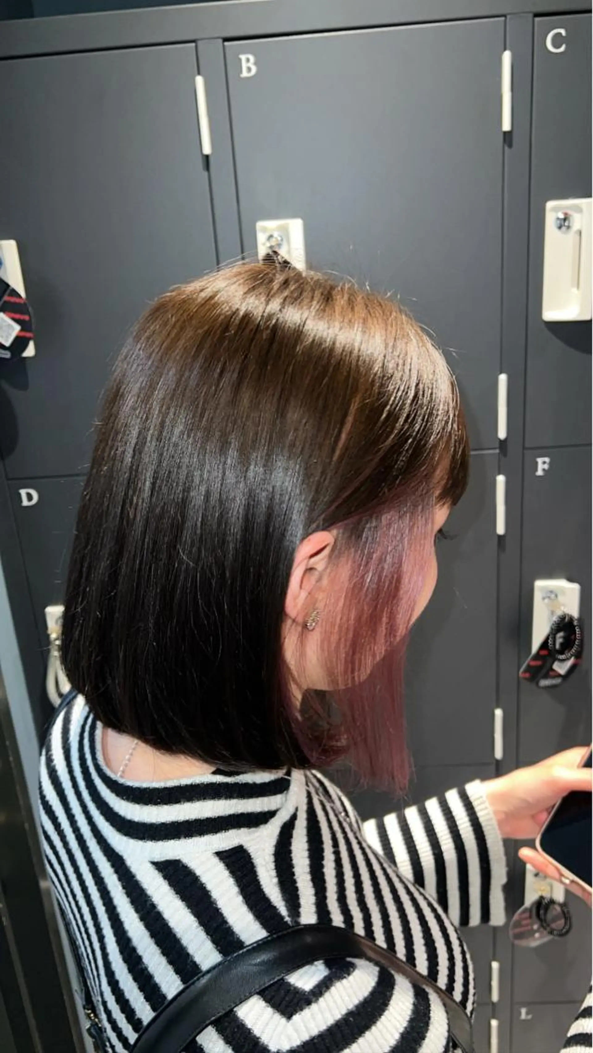 ミディアム カット ヘアカラー 井上諒祐 /スタイリストのヘアスタイル