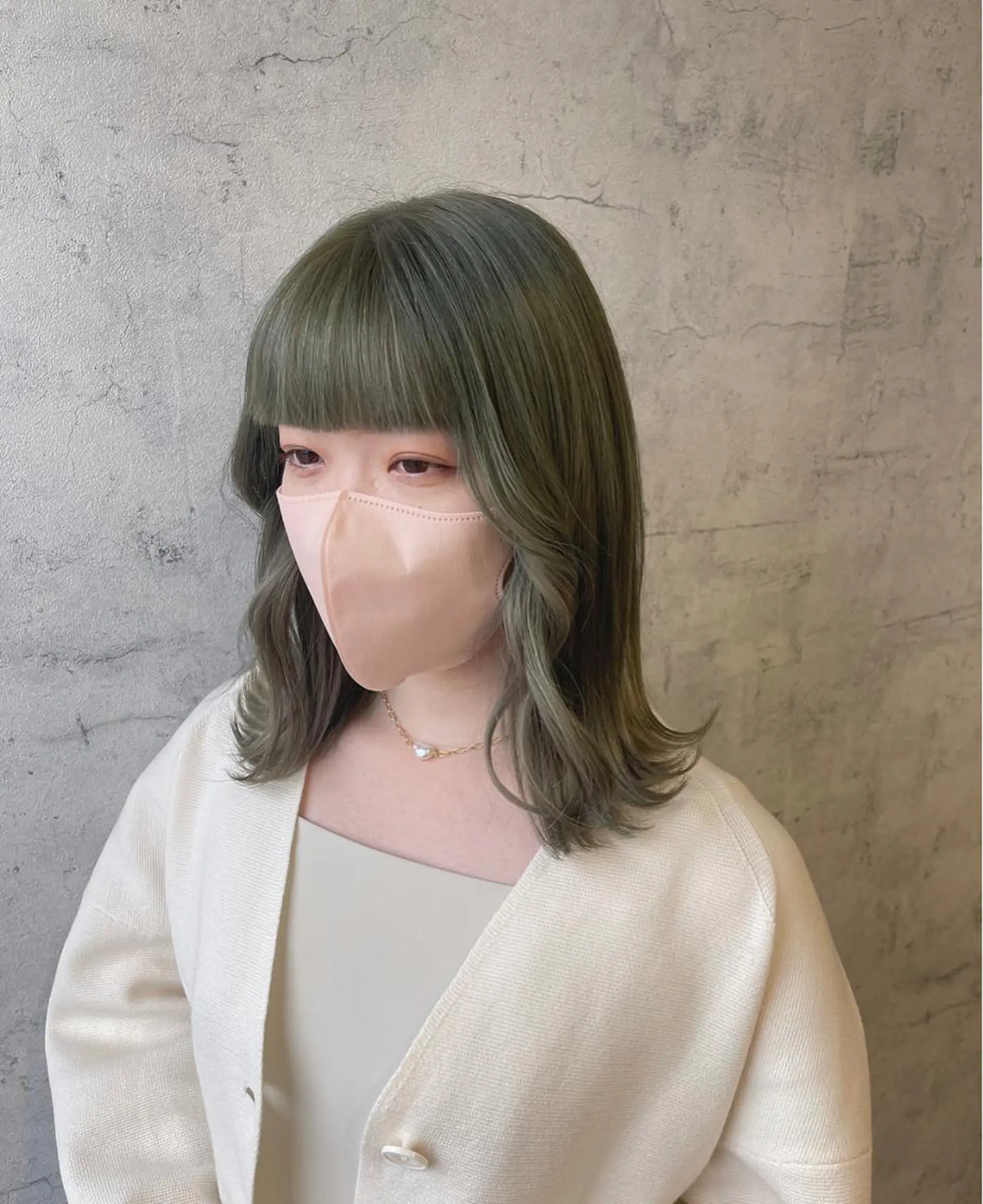 ミディアム カラー ヘアカラー 唐澤 千尋のヘアスタイル