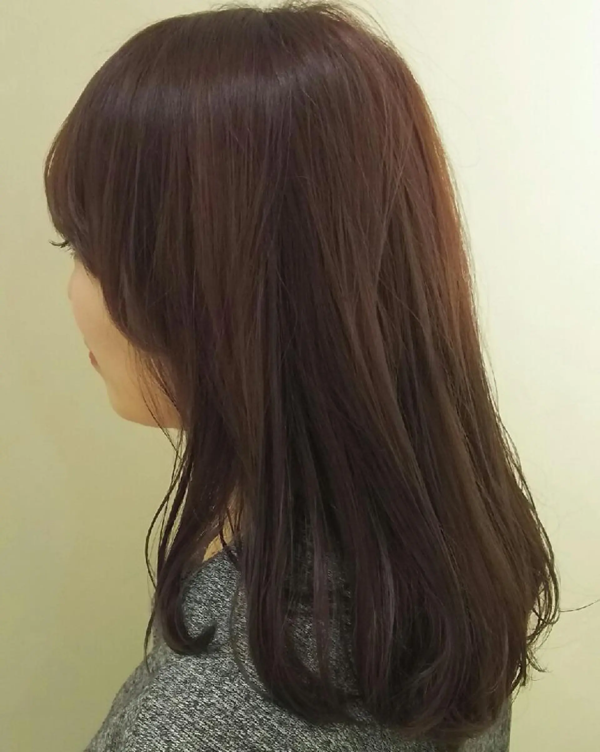 ミディアム カラー ピンクカラー SHAFT Ieiriのヘアスタイル