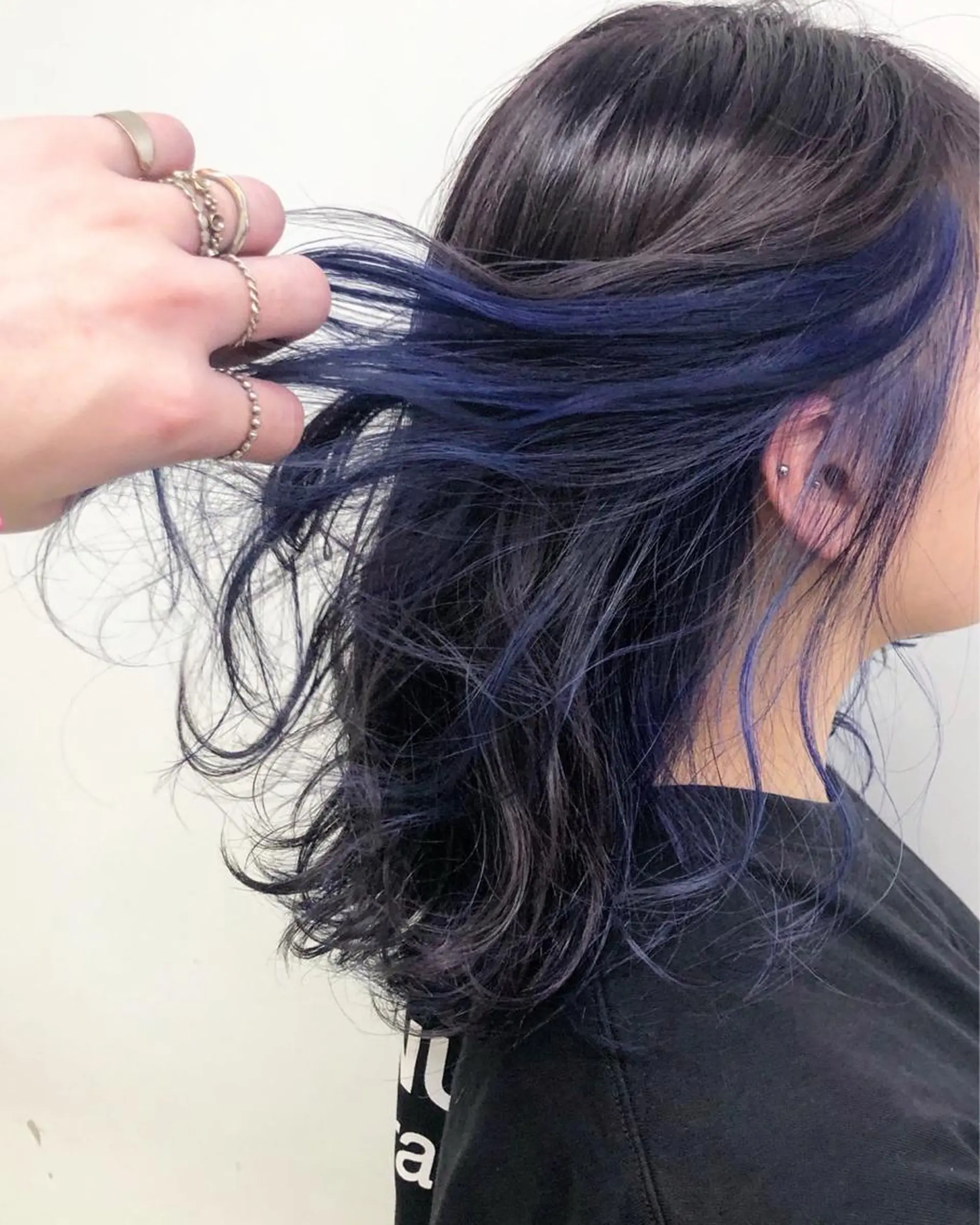 セミロング カラー ヘアカラー トリートメント 🏆ウルフ/レイヤー 指名No.1山口圭佑のヘアスタイル