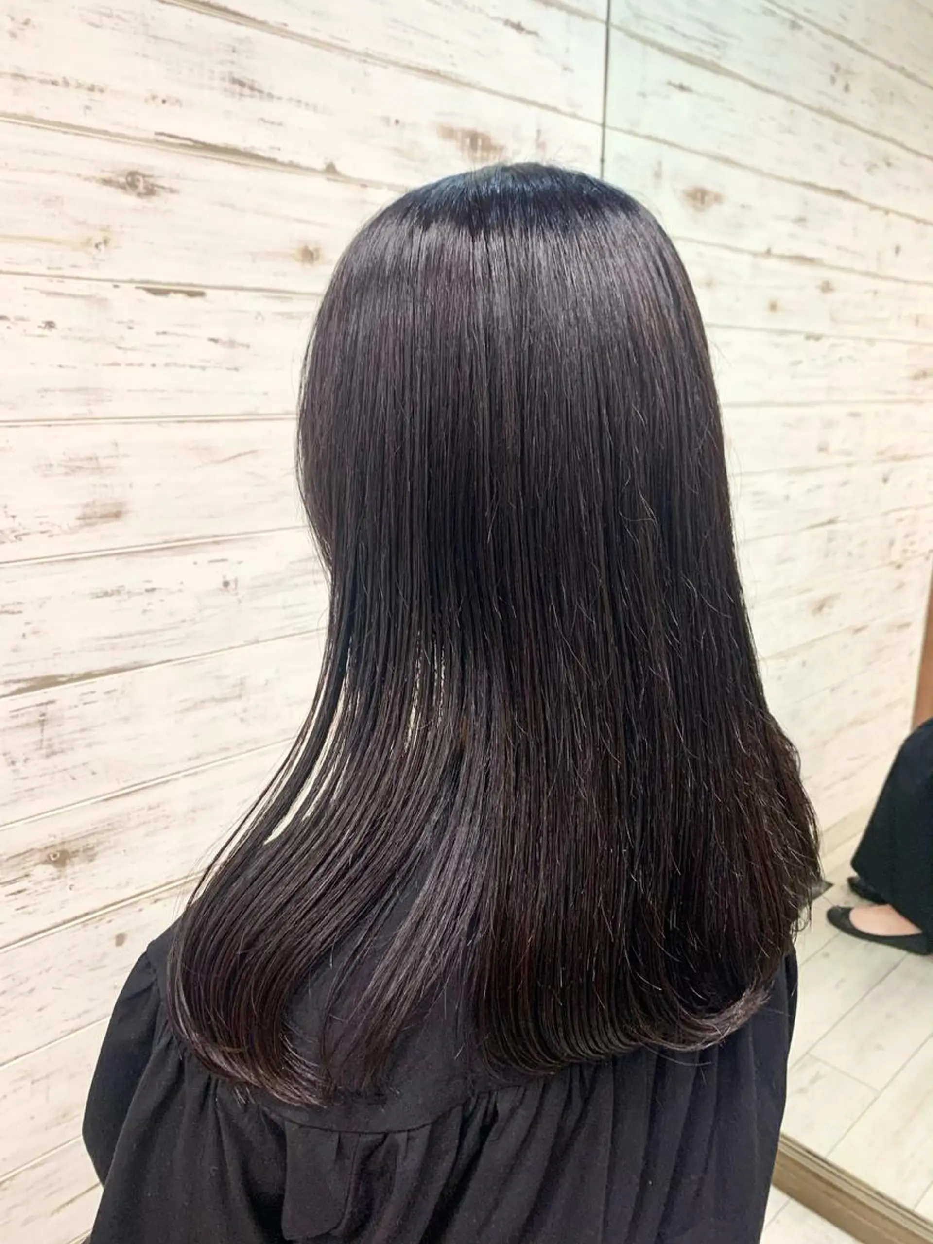 ロング カラー 黒髪 🫧ヒシダアキ taboo.i🫧のヘアスタイル