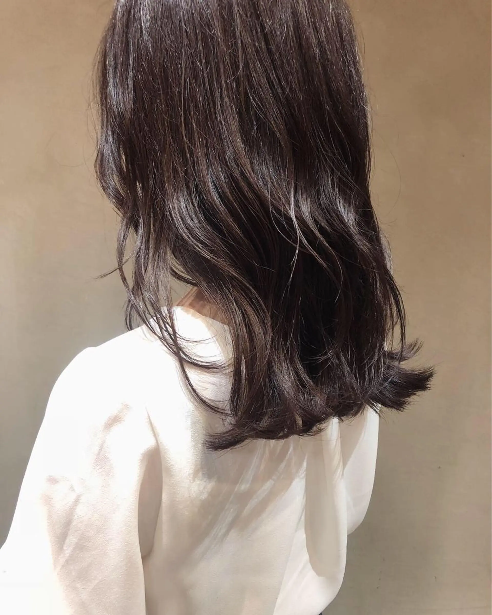 ロング カラー ヘアアレンジ ブラウンカラー ココアブラウン カット ヘアカラー トリートメント 酸性縮毛矯正🧴韓国 レイヤー/髪質改善のヘアスタイル