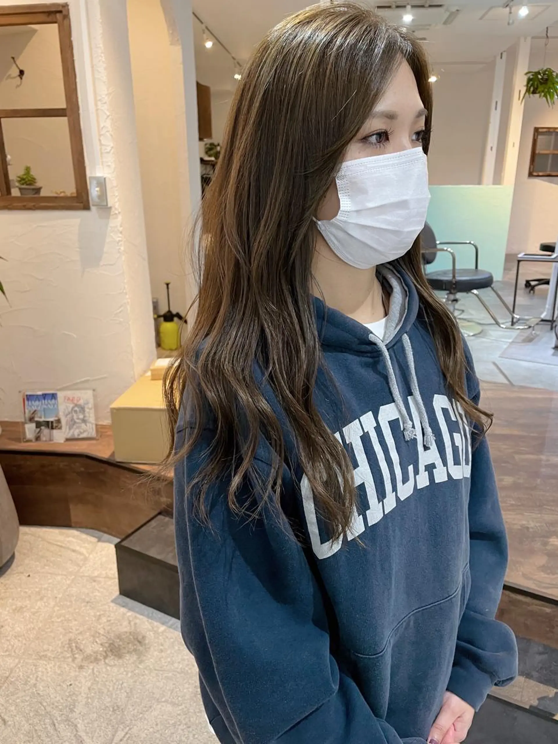 ロング カラー 高橋 愛美のヘアスタイル