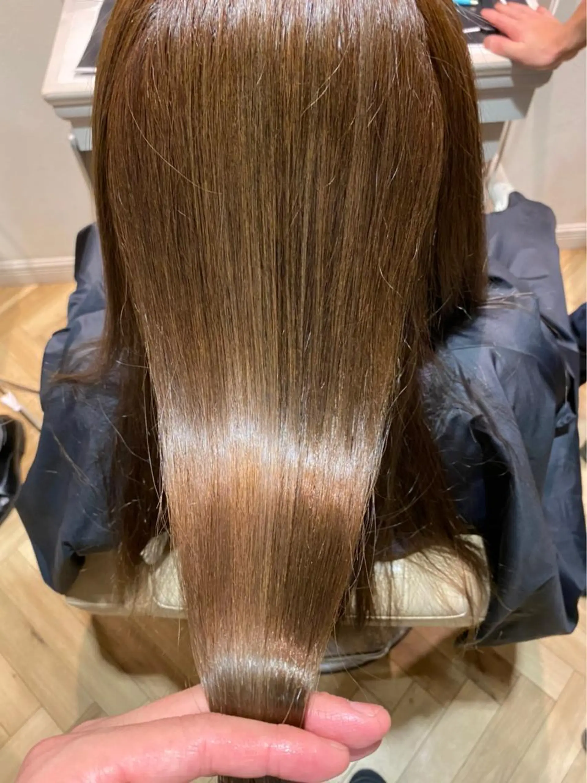 ロング 似合わせレイヤー・ボ ブ タナカ レイヤのヘアスタイル