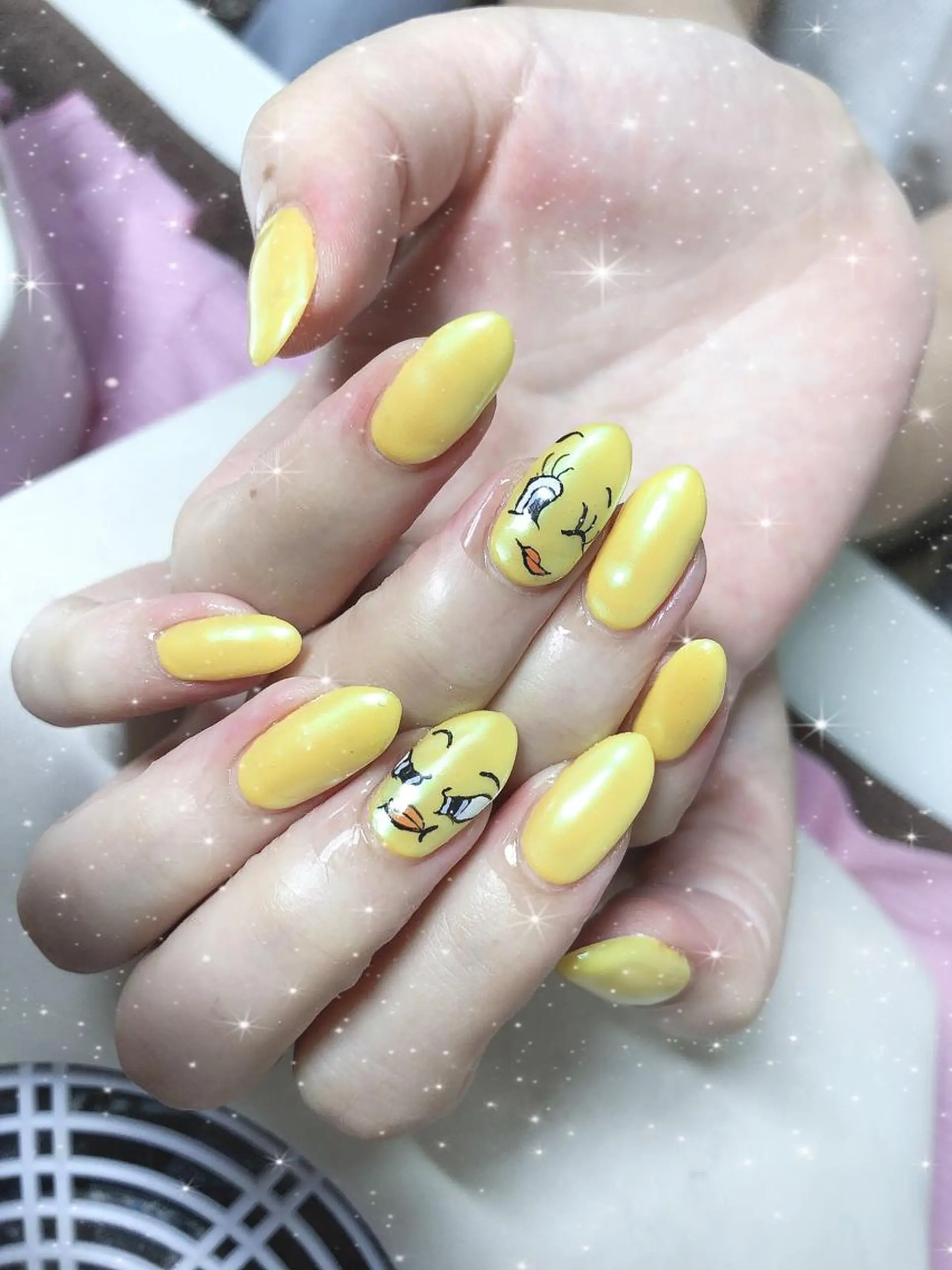 ミディアム ネイル ハンドネイル 《LB》ラブリエ Nail&eyeのマツエク・マツパデザイン