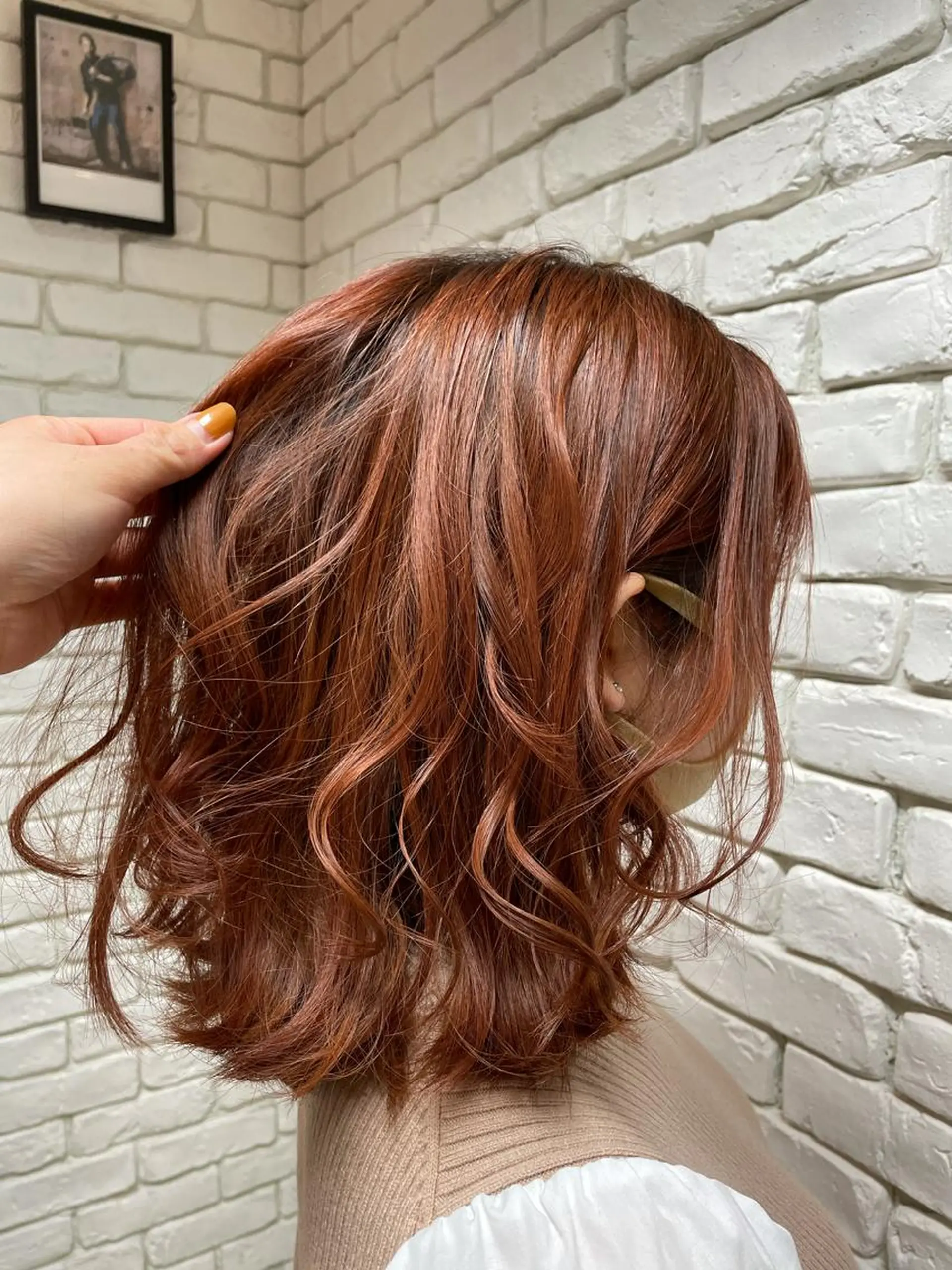 ミディアム カラー カットモデル 募集中🟡mikuのヘアスタイル