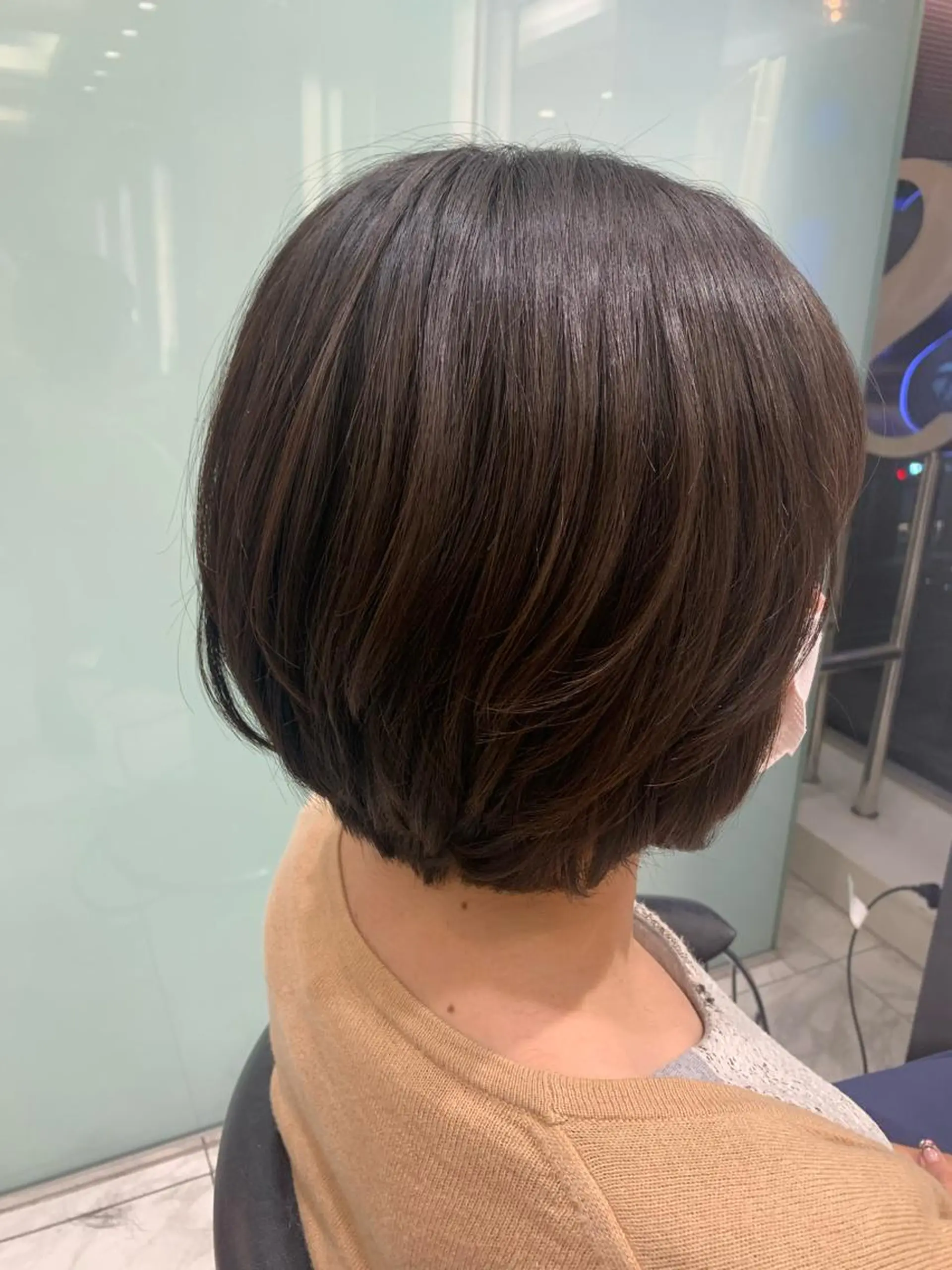 ショート デジタルパーマ🫧 韓国風ヘア🫧サクラのヘアスタイル