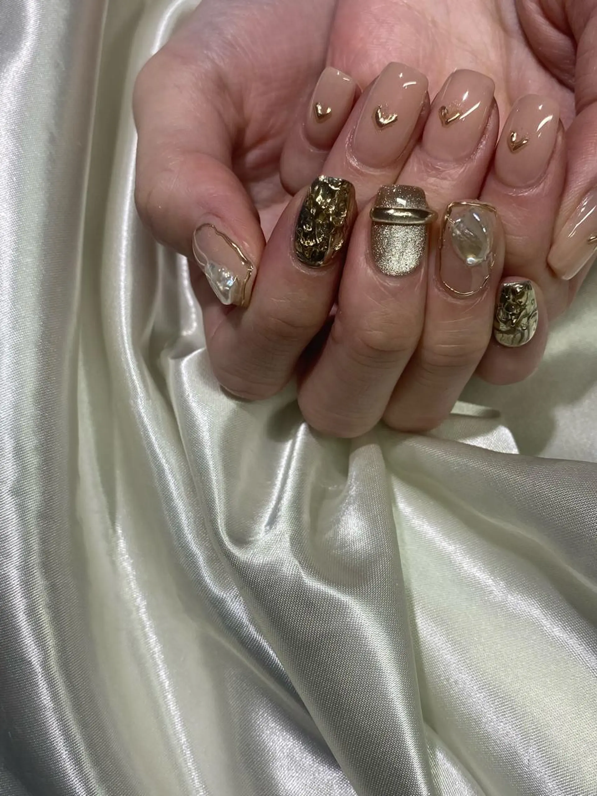 ネイル 持ち込み ニュアンスネイル Charme. NOBUKOのネイルデザイン