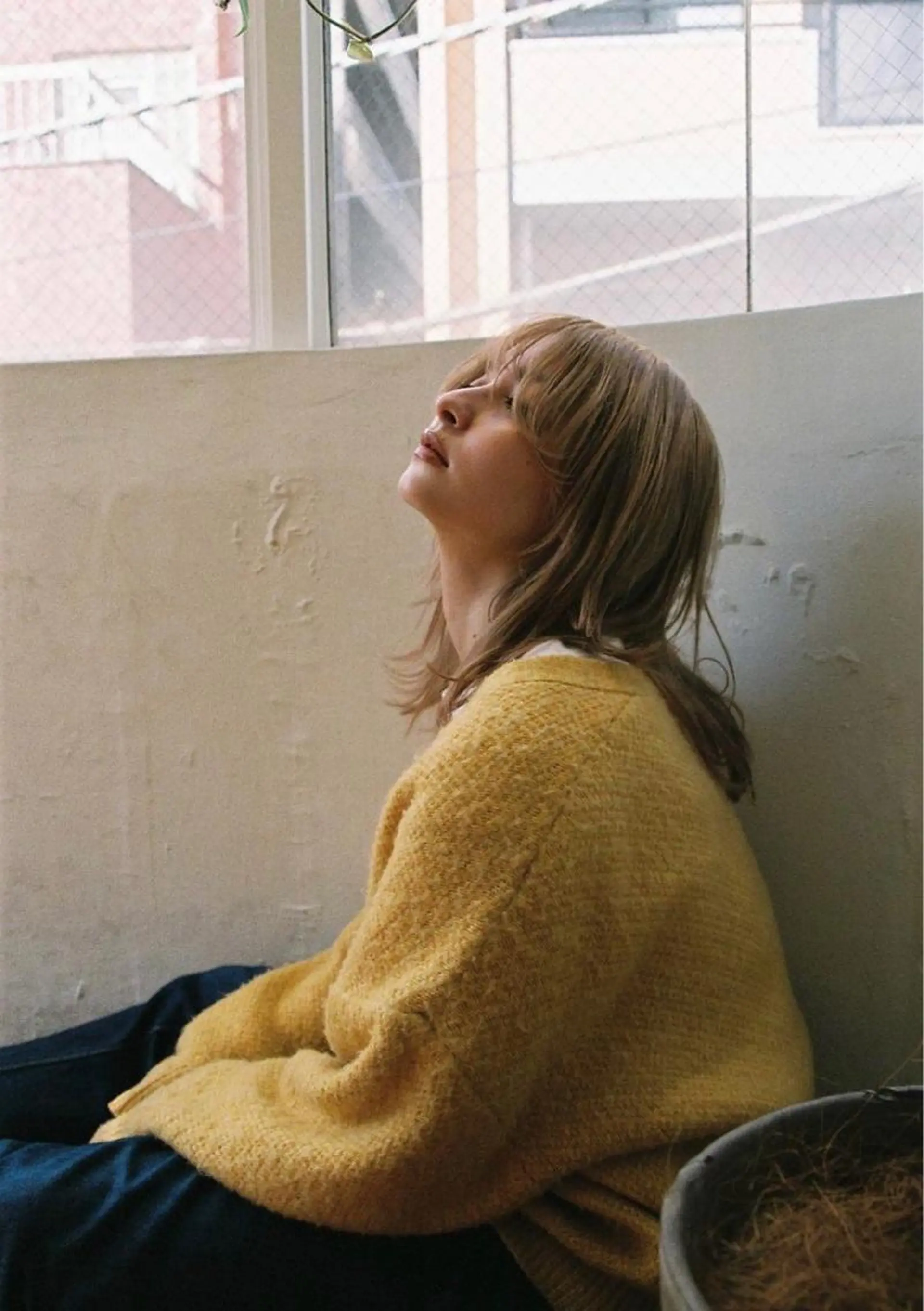 セミロング カラー ヘアアレンジ 小顔レイヤー×コンパ クトボブ/林隆平のヘアスタイル