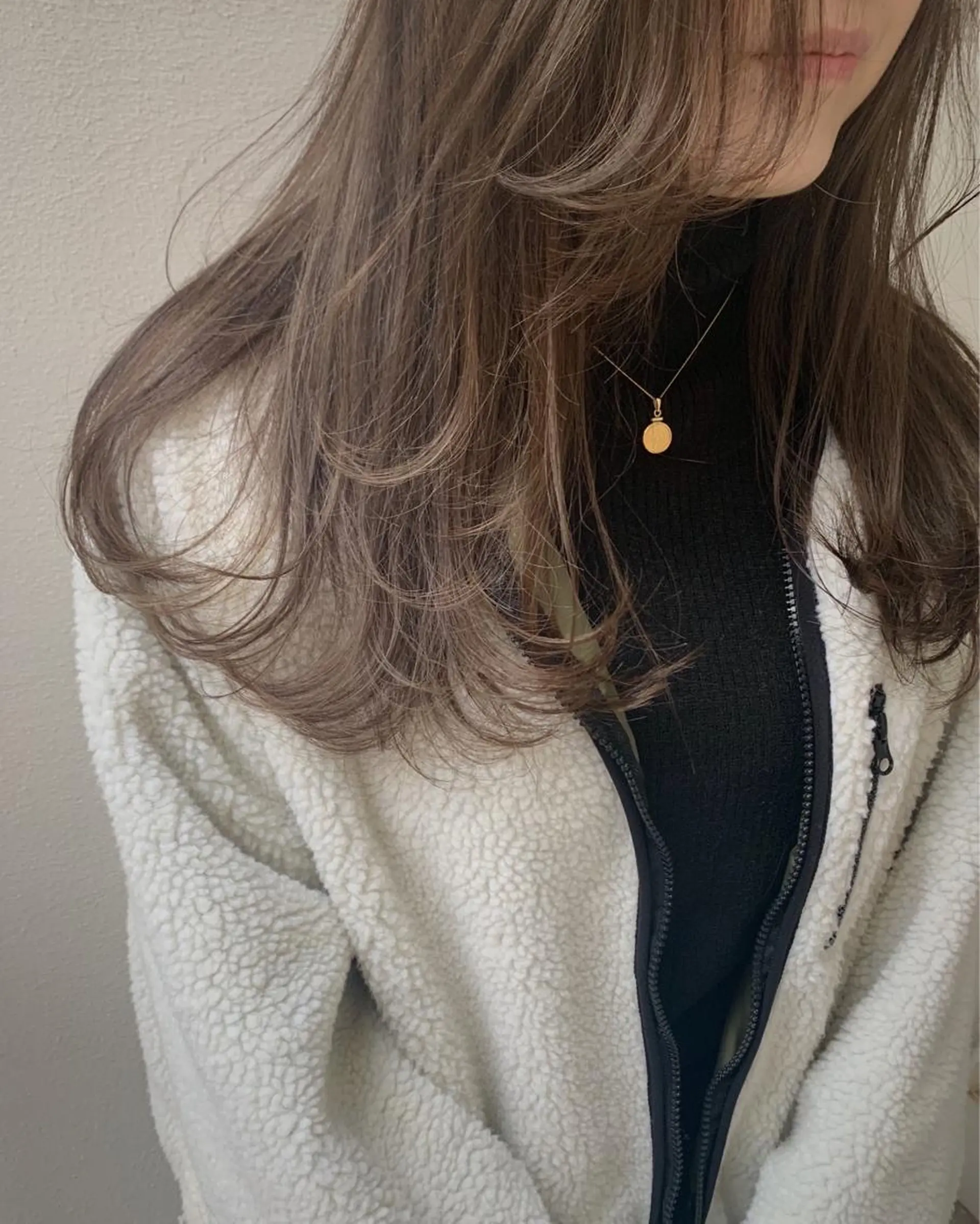 セミロング カラー ヘアアレンジ ハイライトカラー ハイライト ヘアカラー トリートメント 縮毛矯正 髪質改善寺坂雄飛💐のヘアスタイル