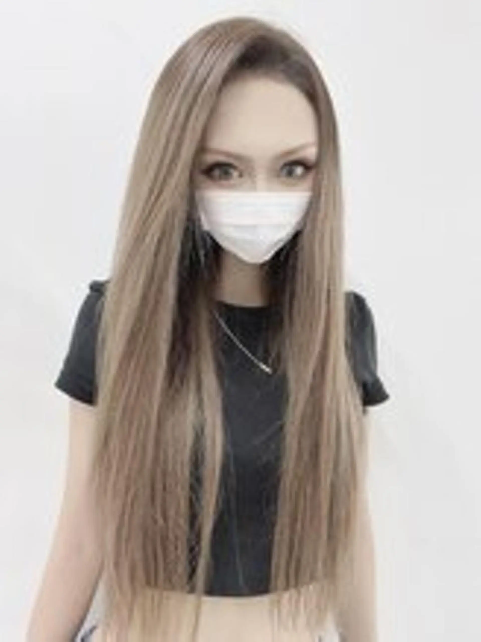 ロング カラー LuciA エクステカラーのヘアスタイル