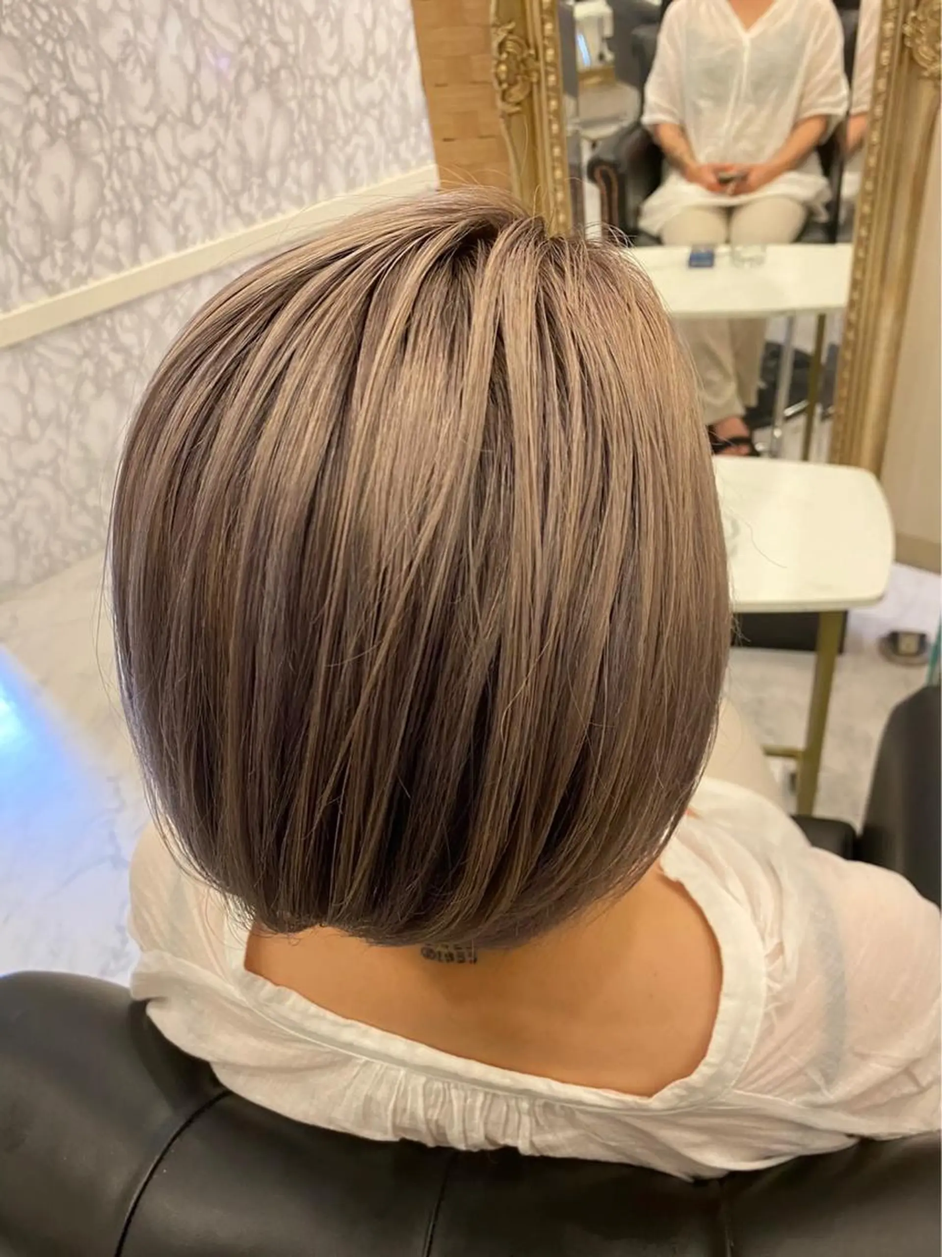 ミディアム カラー カット ヘアカラー トリートメント 💎JADE GRACE💎のヘアスタイル