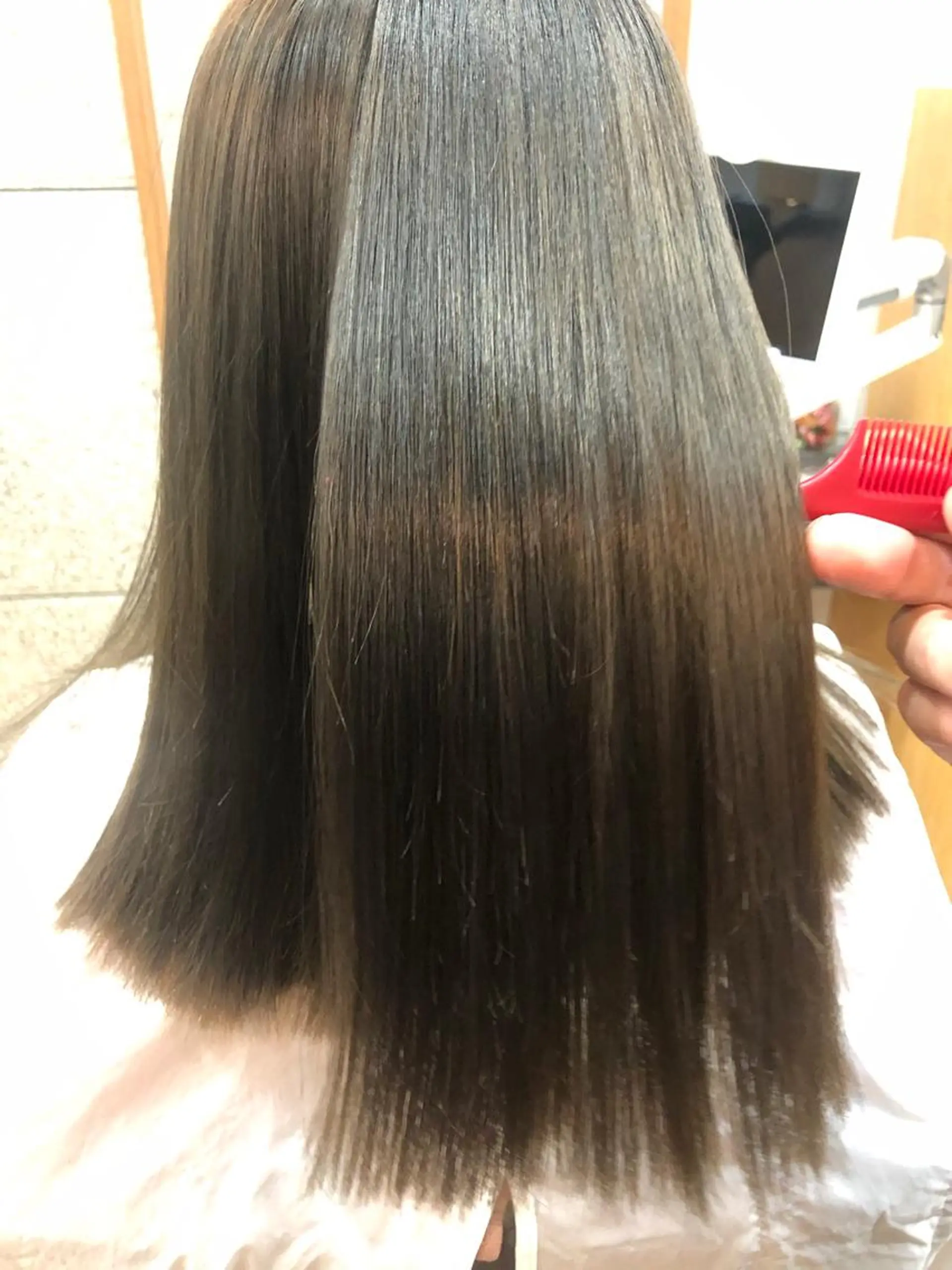 ミディアム カラー パーマ olino 【オリノ】西田辺のヘアスタイル