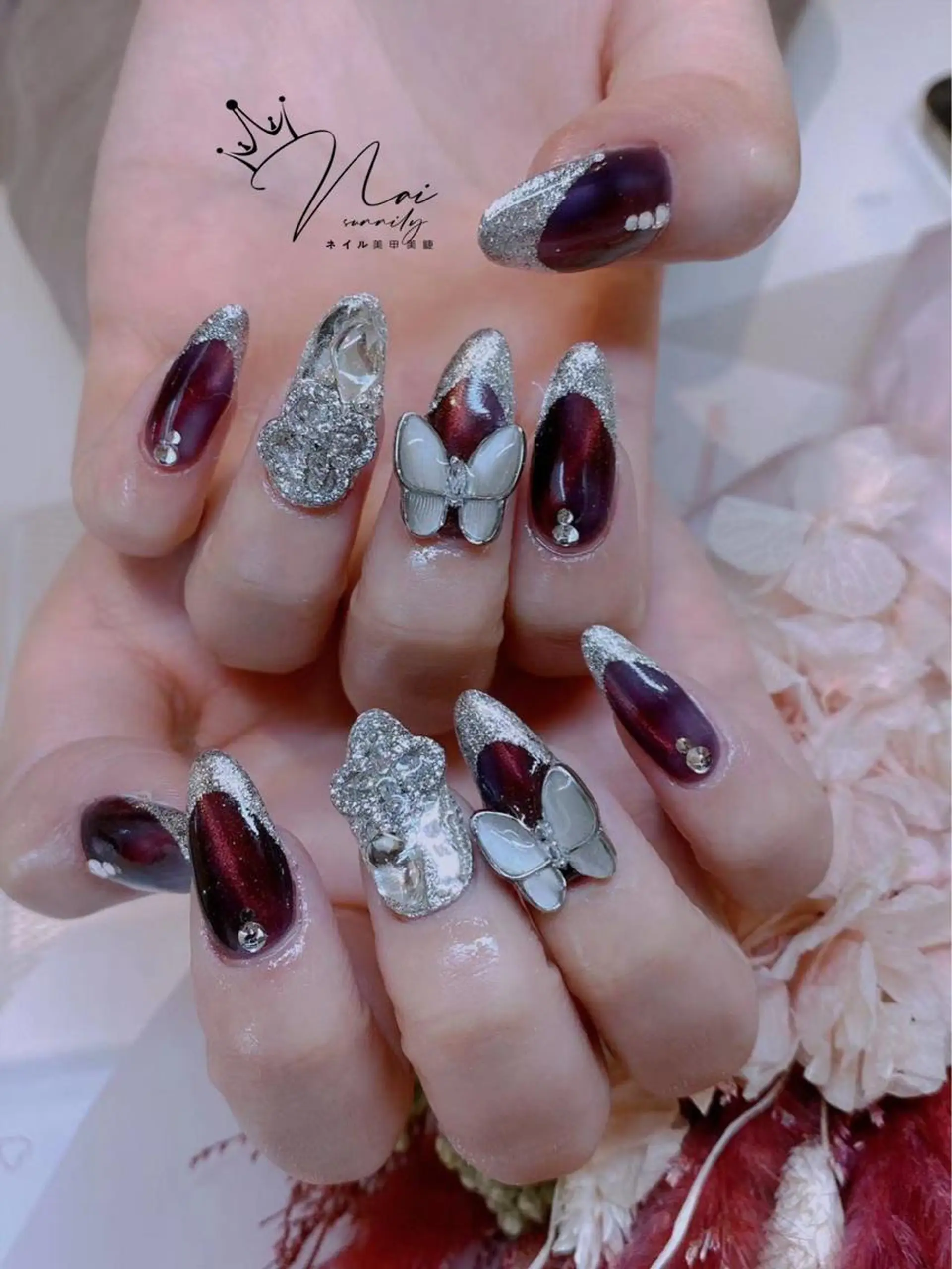 ネイル 長さだし専門店 M2　rikaのネイルデザイン