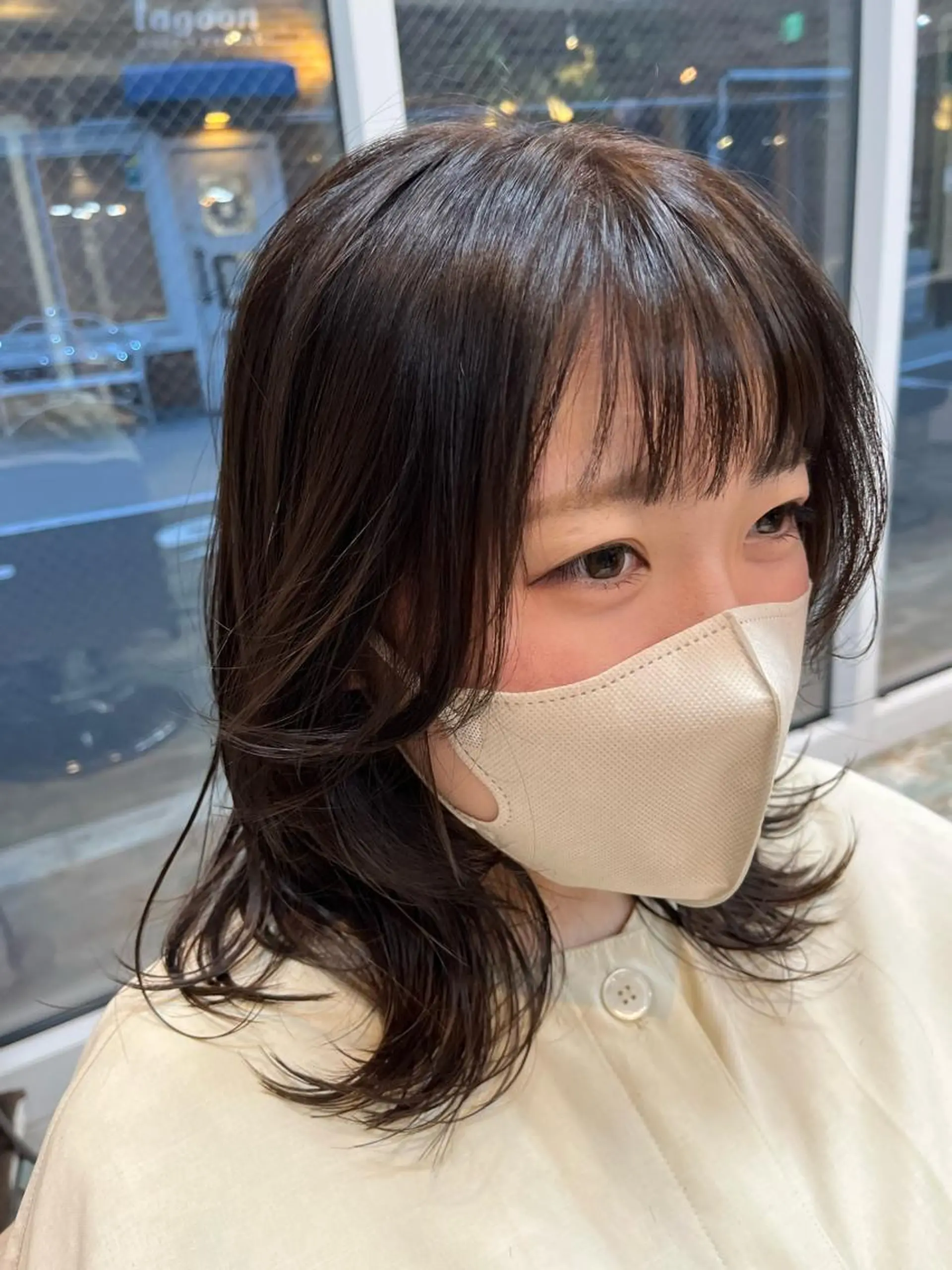 ミディアム 韓国風ヘア ショートカット 💙hiyoriのヘアスタイル