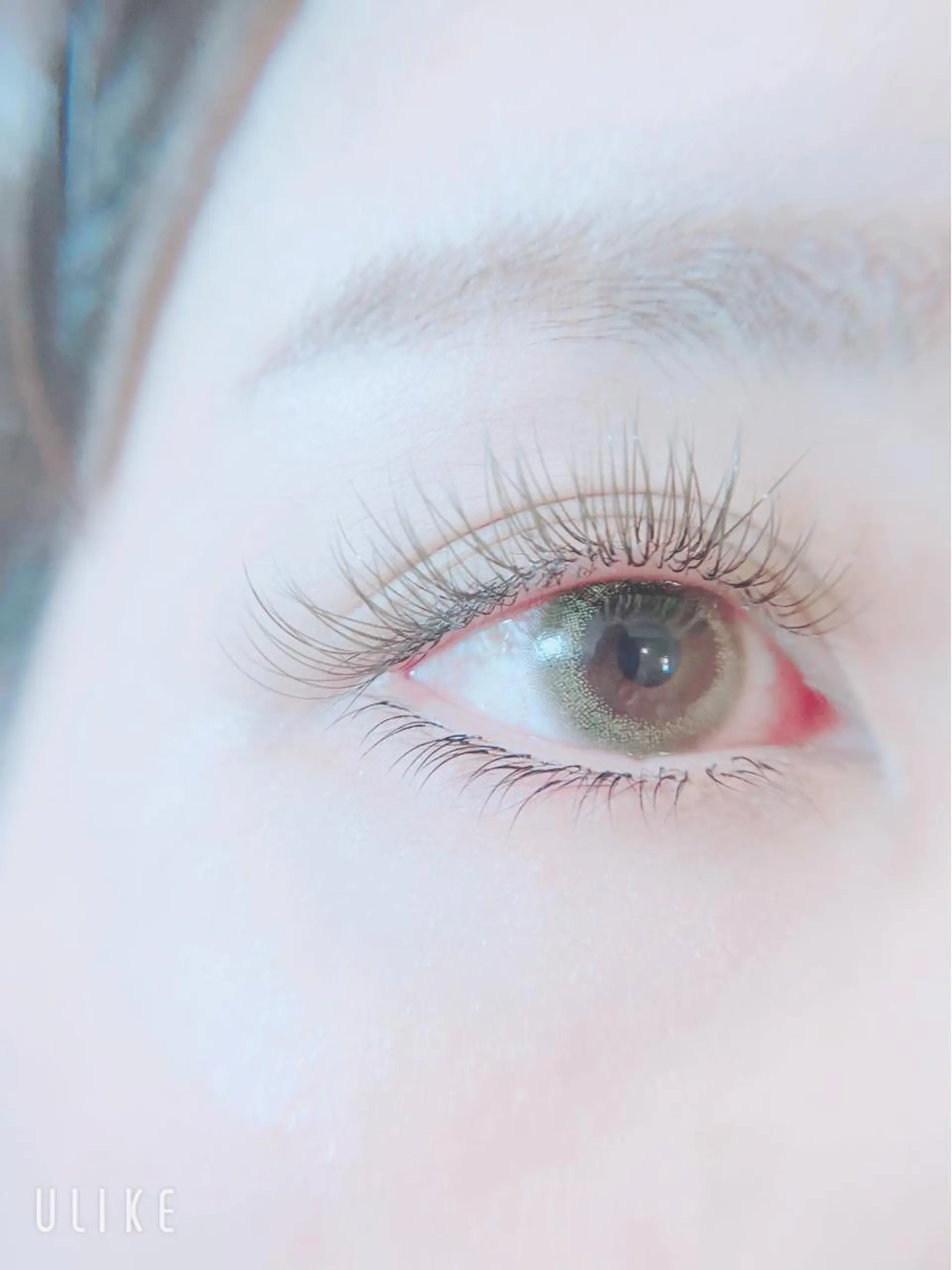 マツエク・マツパ カラーマツエク フラットラッシュ imai Mのマツエク・マツパデザイン