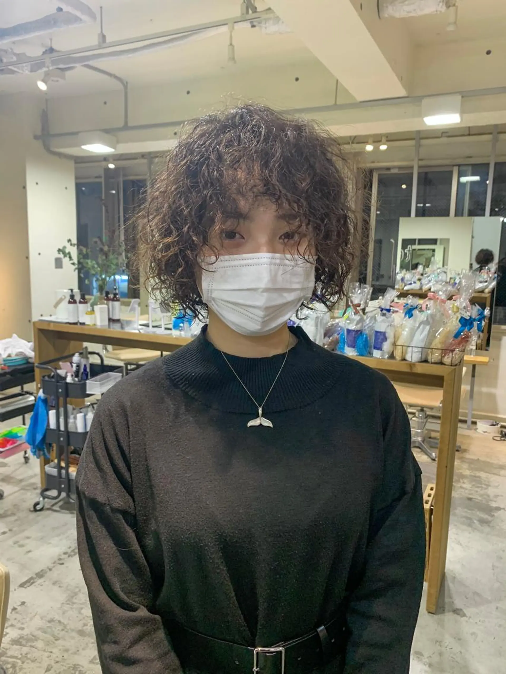 ショート パーマ スパイキーショート/ メンズヘア/hugeのヘアスタイル