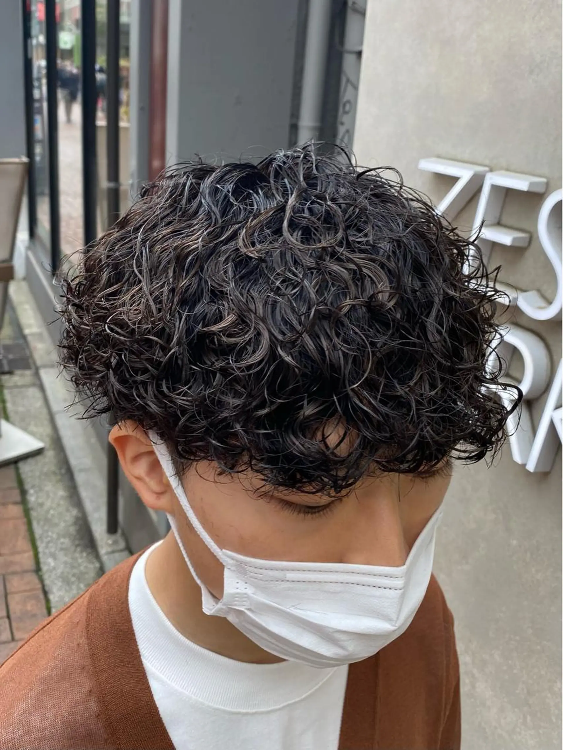 パーマ メンズ 新宿【メンズパーマ】 塩澤太一のヘアスタイル