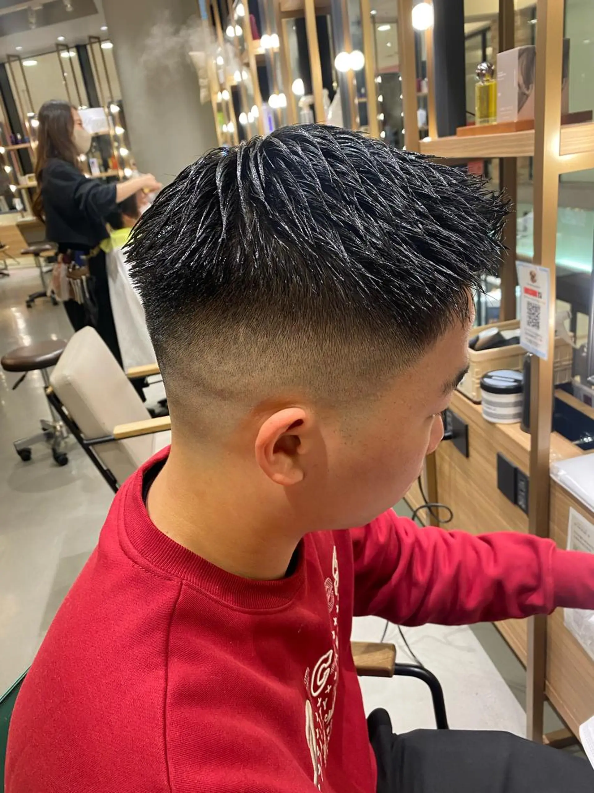 ショート メンズ unopulir 景山　凌のヘアスタイル