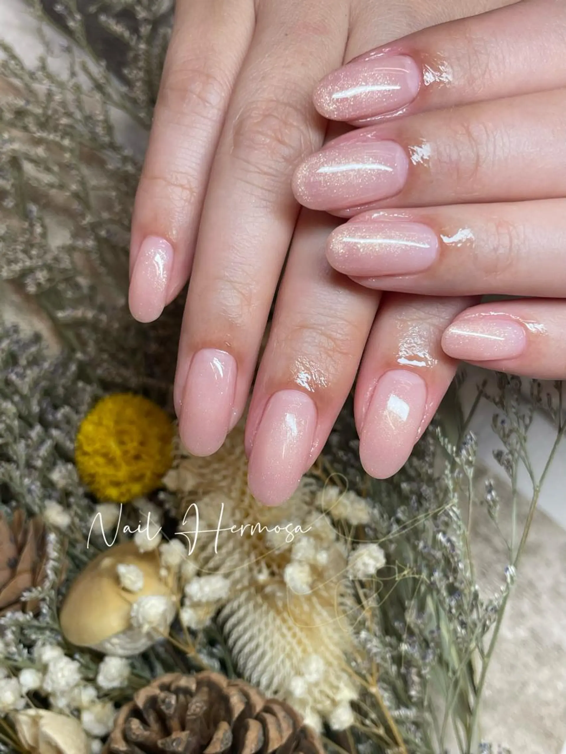 ネイル 長さ出し フラッシュネイル フットネイル ジェルネイル マグネットネイル ハンドネイル ネイル エルモサのネイルデザイン