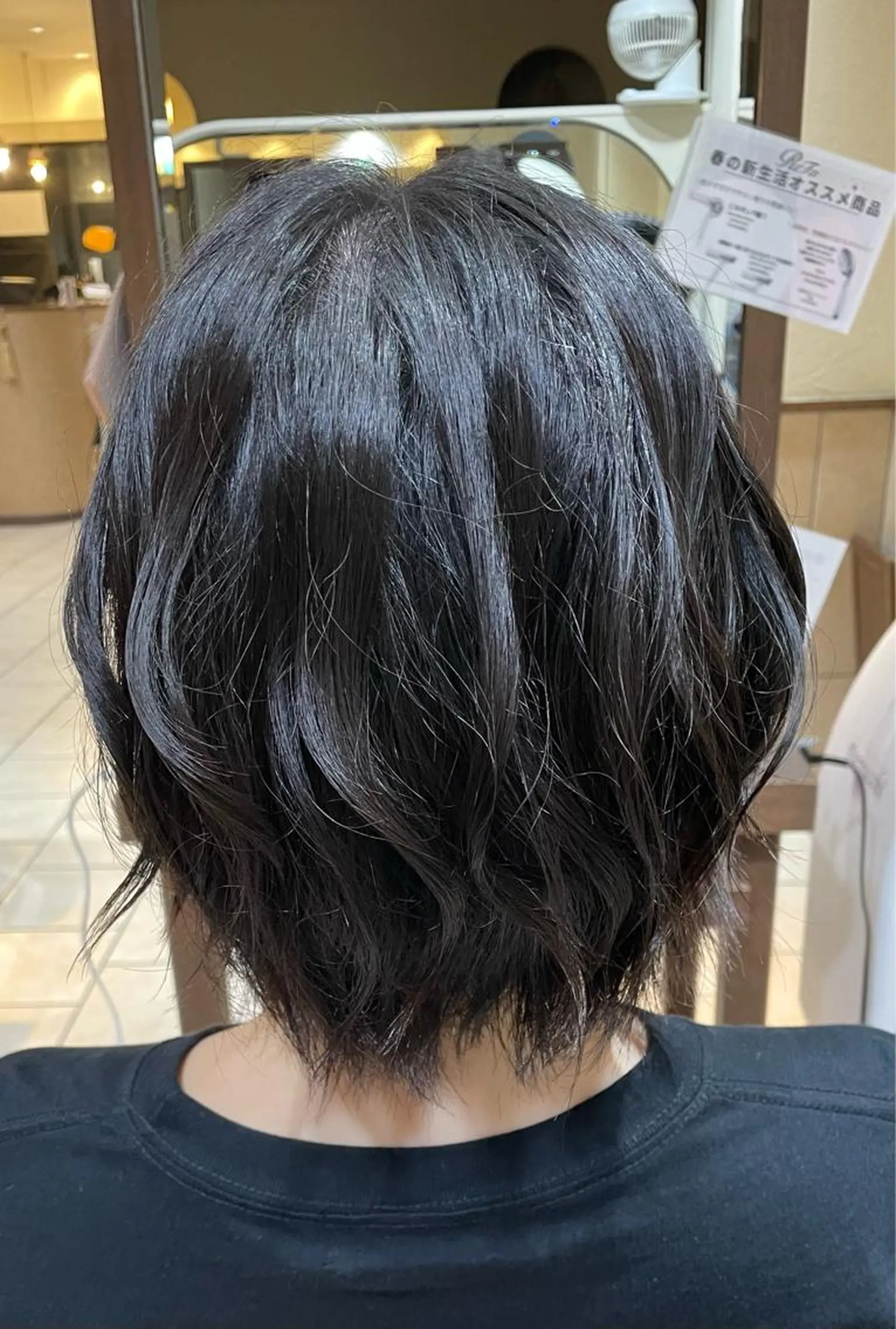 ショート ショートヘア ヘアセット 藤本 鈴捺のヘアスタイル