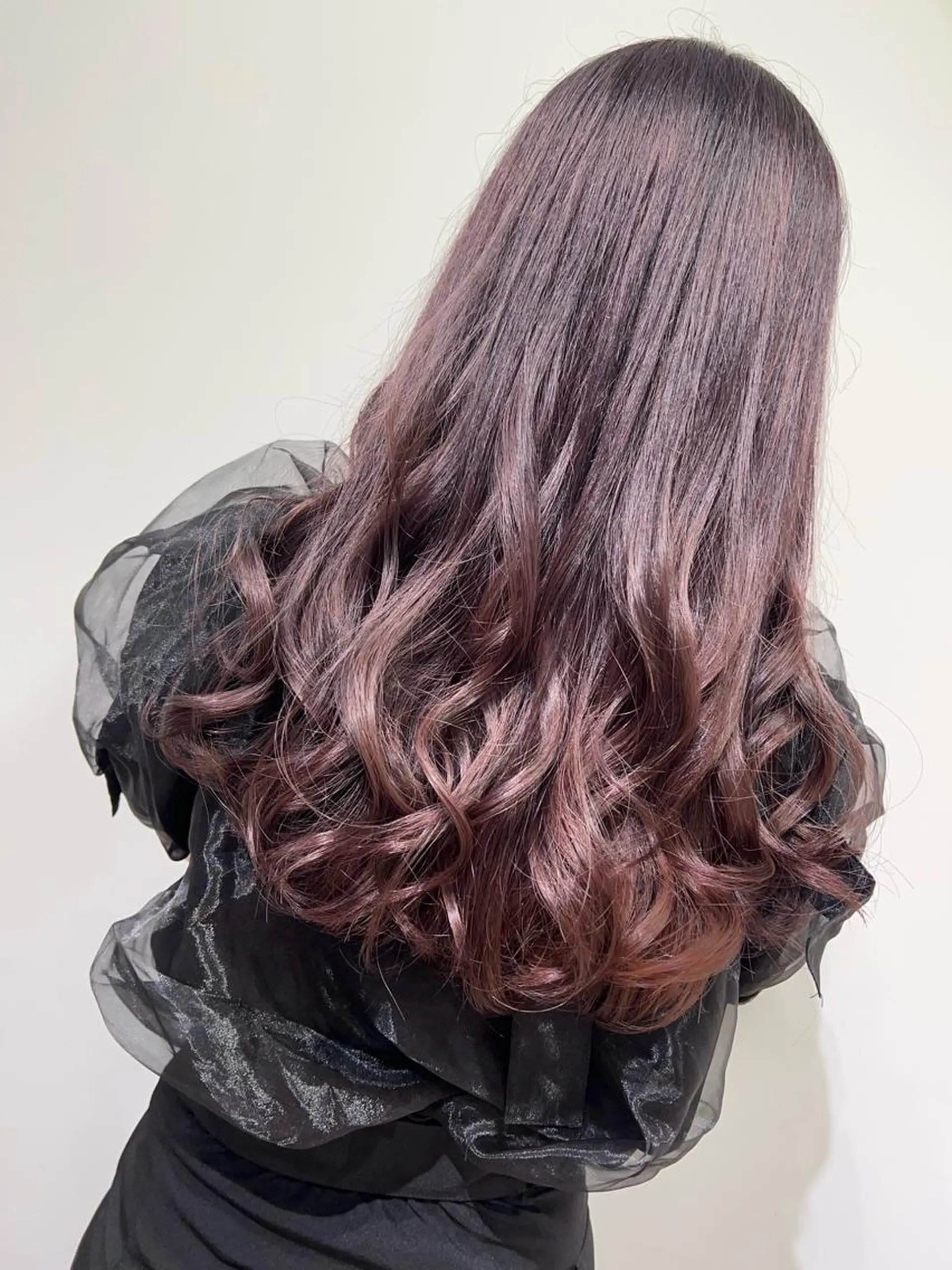 ロング カラー ヘアアレンジ ラベンダーカラー ラベンダーピンク ピンクカラー 髪質改善 トリートメント ヘアカラー トリートメント 新宿color🐝 AYAKA🌈💖のヘアスタイル