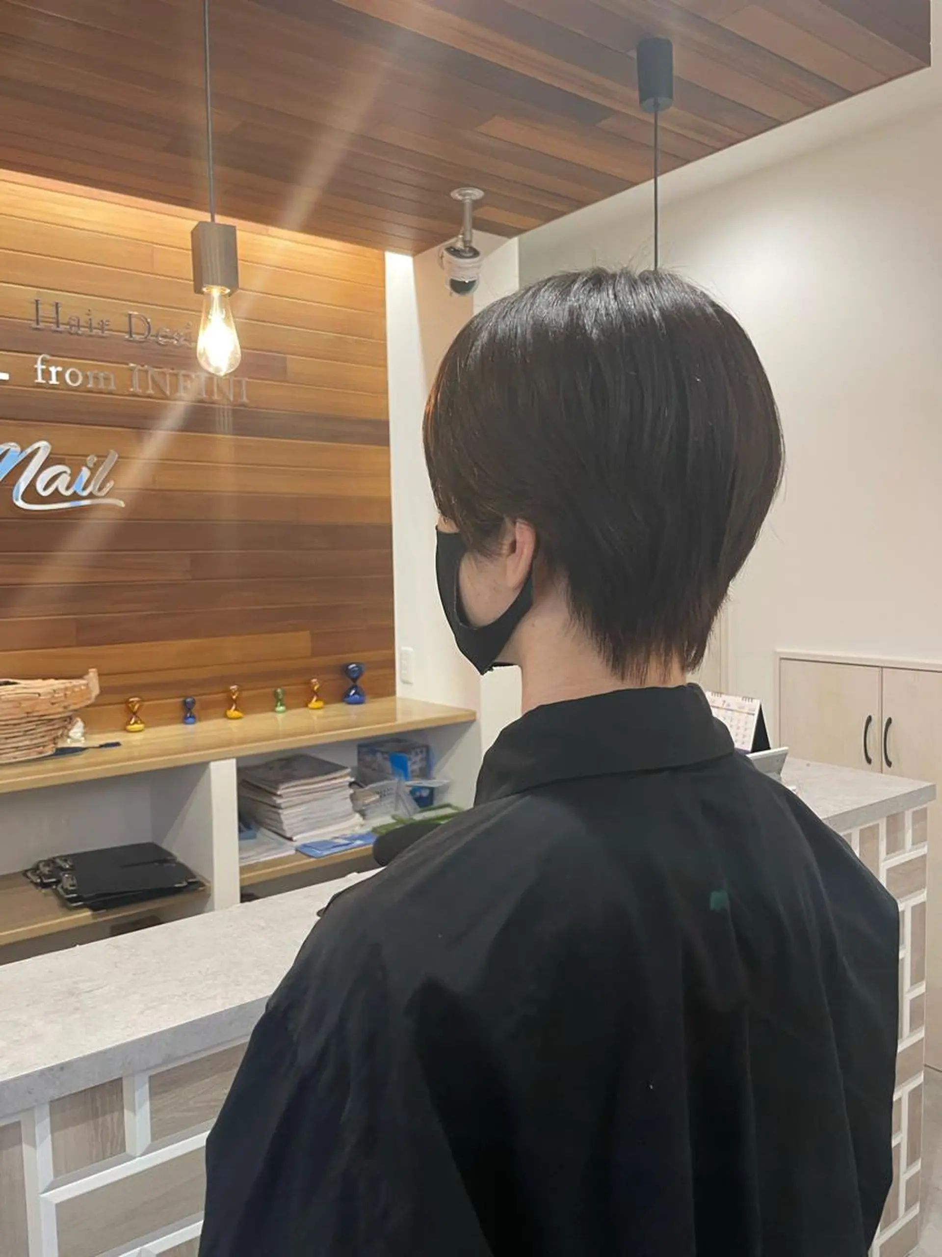 ショート パーマ メンズ ショートヘア 山越 美裕樹のヘアスタイル