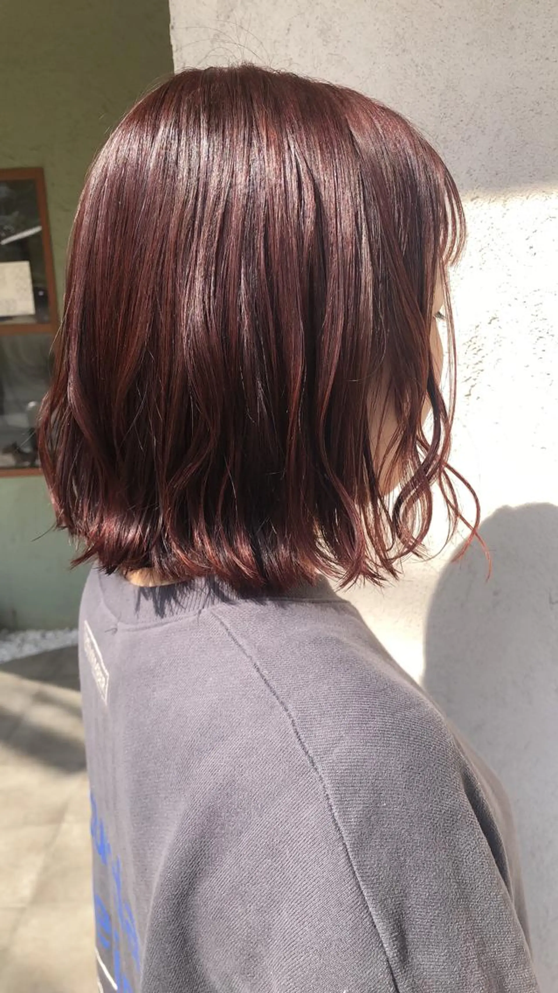 ミディアム カラー merc. 福田茜のヘアスタイル