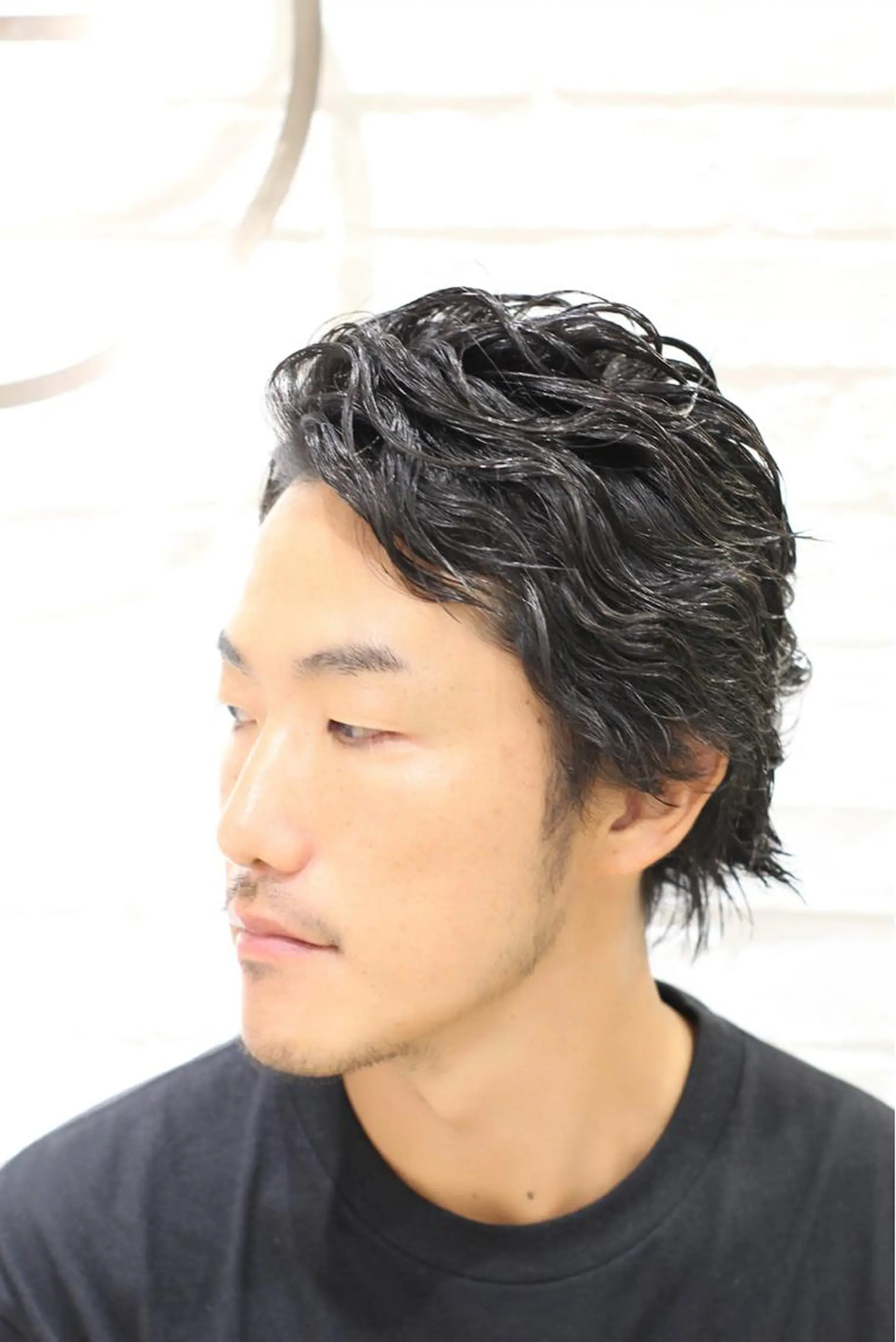 セミロング パーマ メンズ LAVIE NEW STANDARD BARBER 両国店所属・LAVIE barberのヘアスタイル