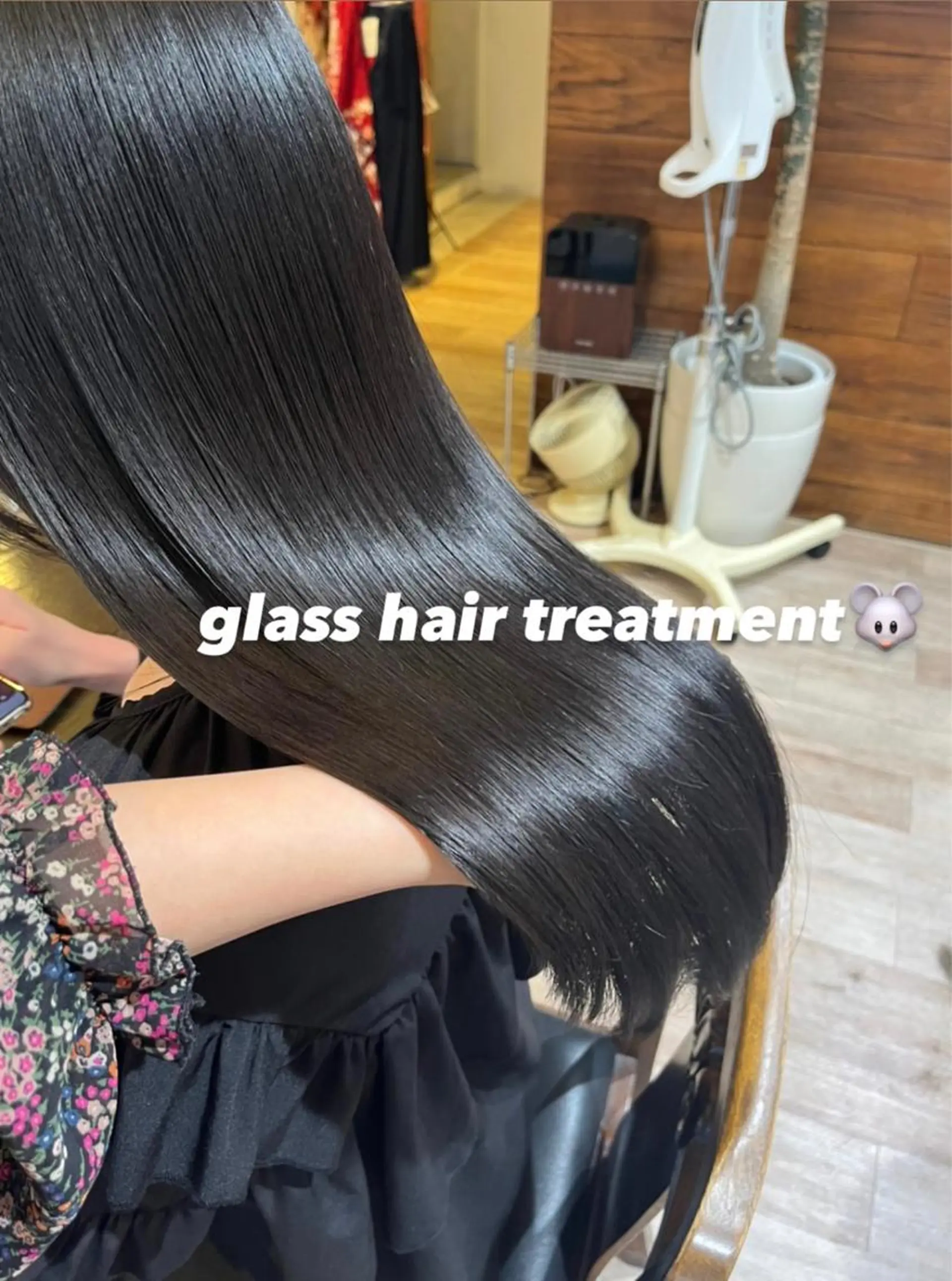 セミロング 髪質改善 トリートメント 暖色ｶﾗｰ/ﾚｲﾔｰ ｶｯﾄ/Yunaのヘアスタイル