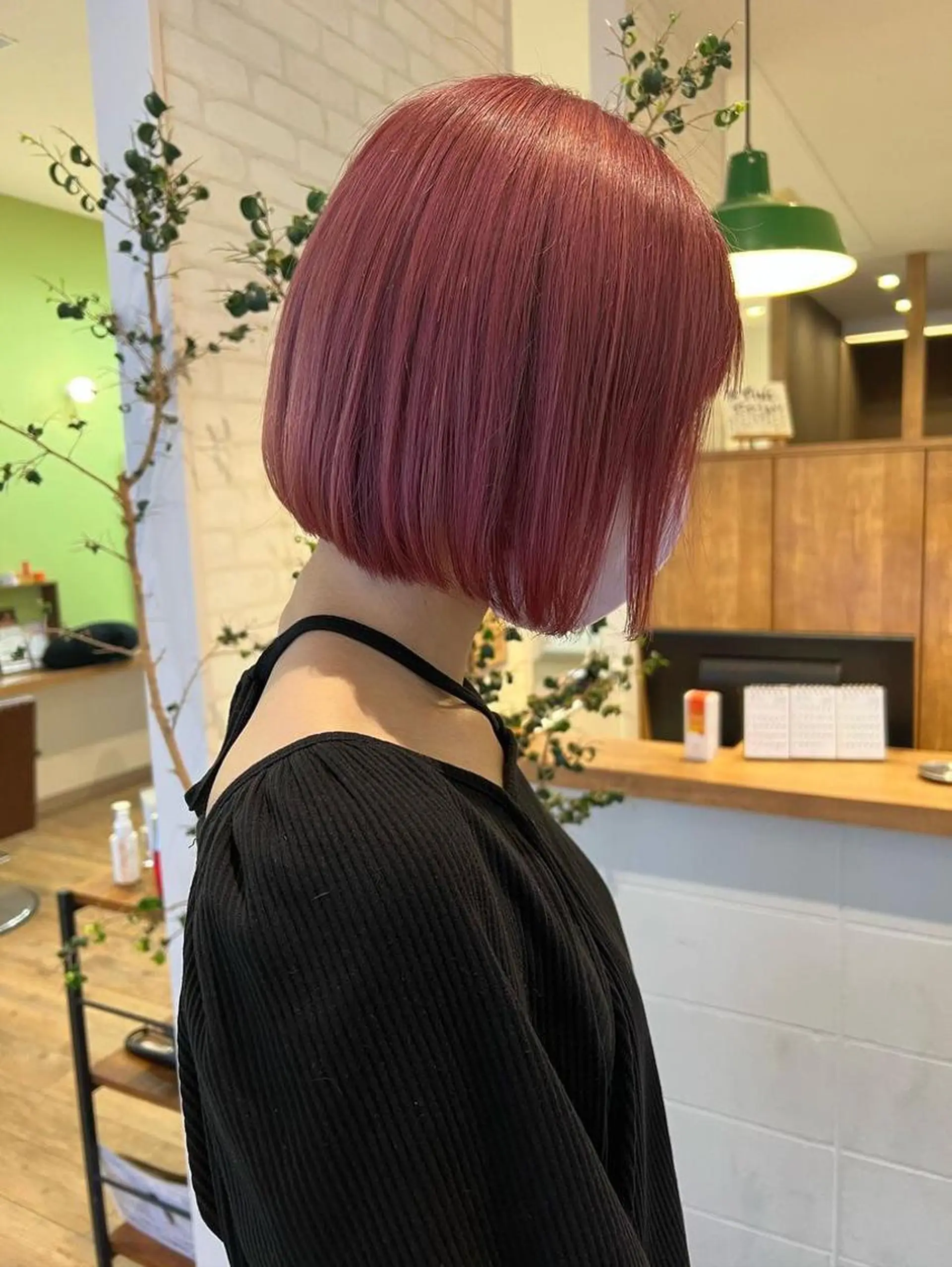 ショート カラー パーマ ヘアアレンジ ❣️倉敷❣️美髪 カラー能登一成のヘアスタイル