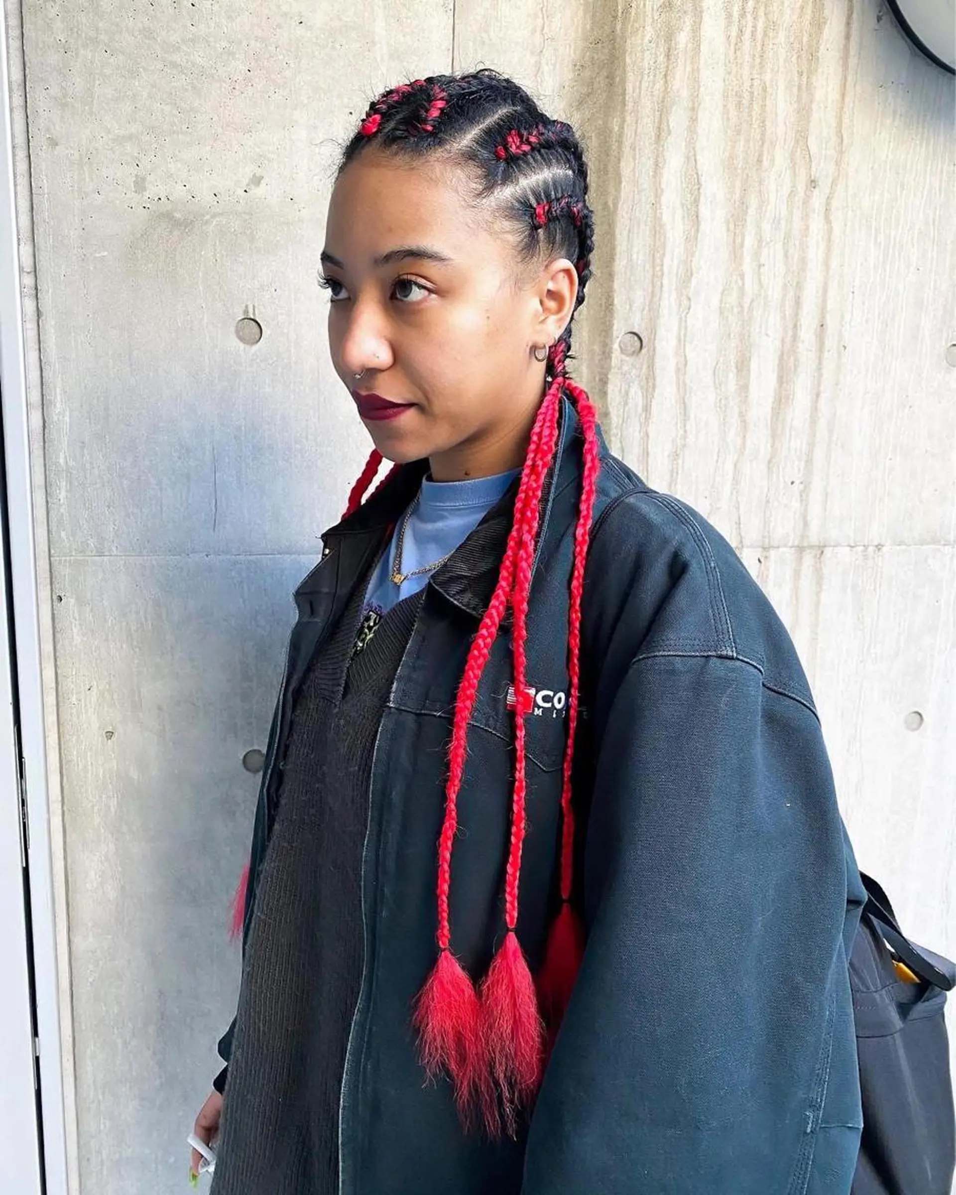 ロング カラー ヘアアレンジ エクステ RINA/ Jr.スタイリストのヘアスタイル