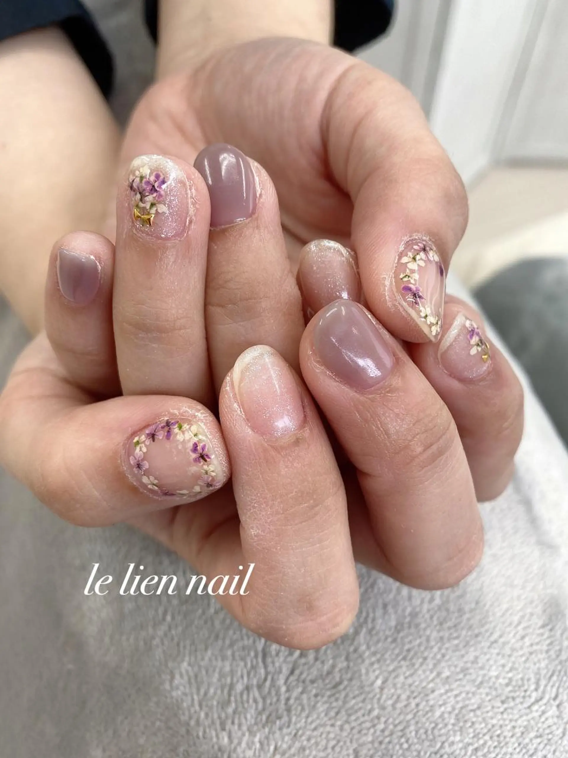 ネイル le lien nailのネイルデザイン