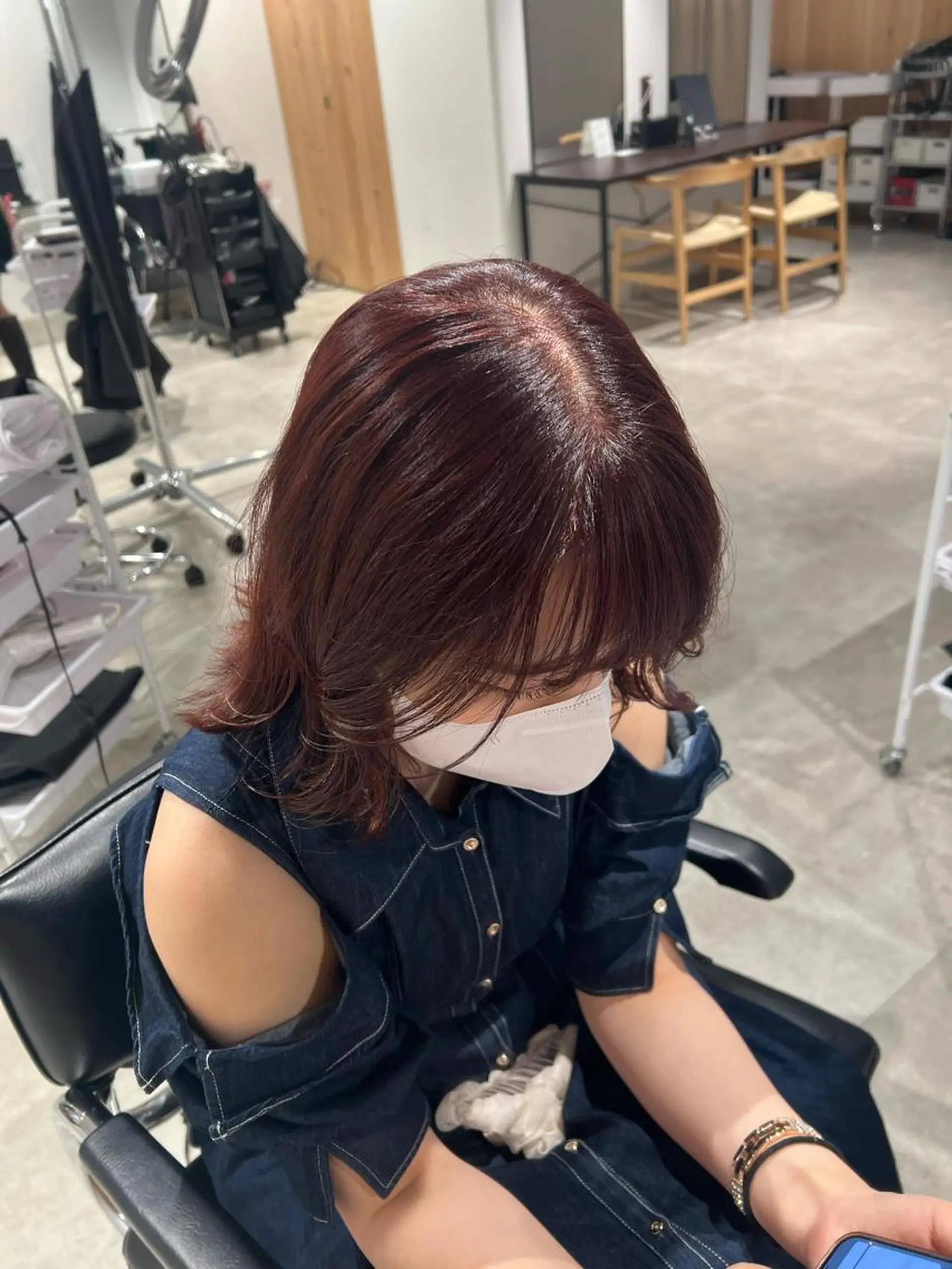 ミディアム 艶髪 mayuka💖のヘアスタイル
