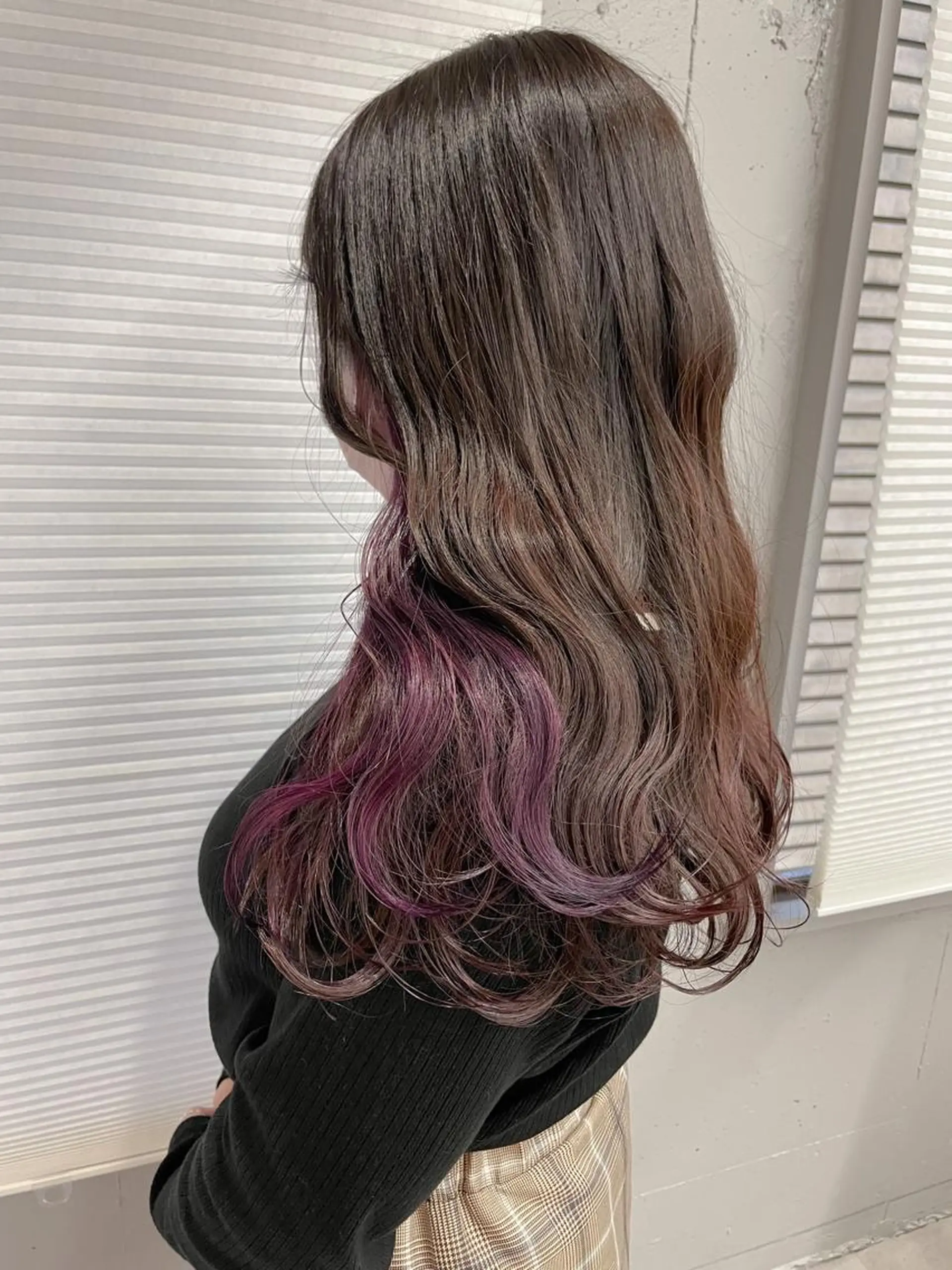 ミディアム ヘアアレンジ cherir髪質改善 パーソナルカラー診断のヘアスタイル