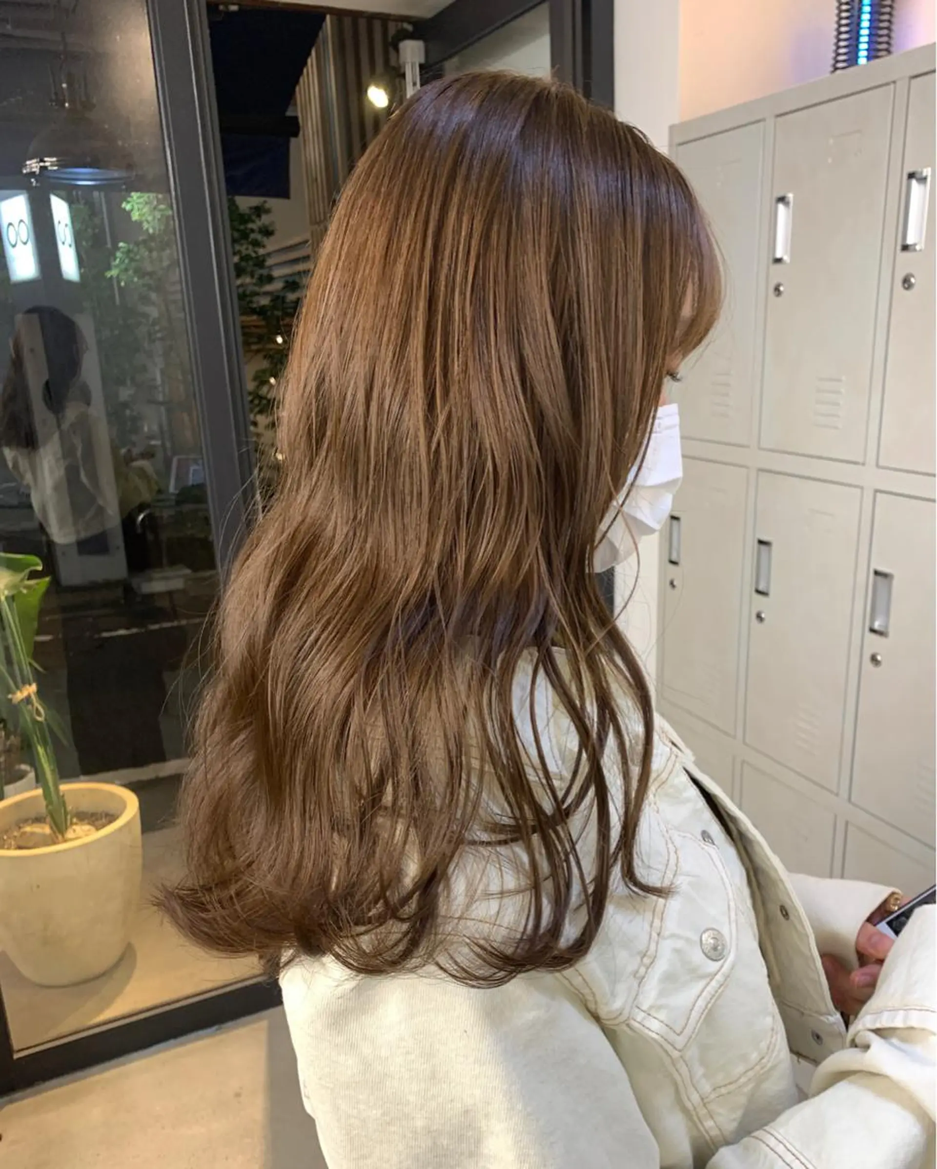 ロング カラー ヘアカラー トリートメント LEBEN所属・leben serikaのヘアスタイル