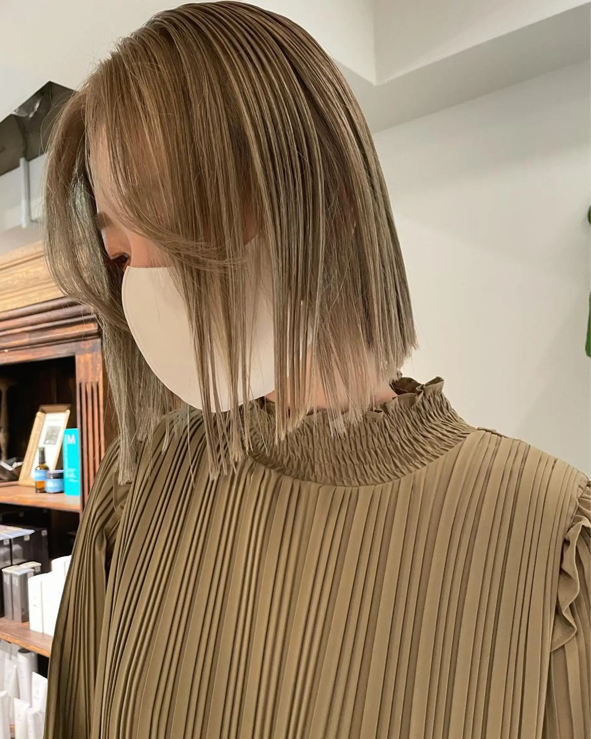 ショート カラー カット ヘアカラー トリートメント 🍃透明感/デザイン 店長MASARU🍃のヘアスタイル