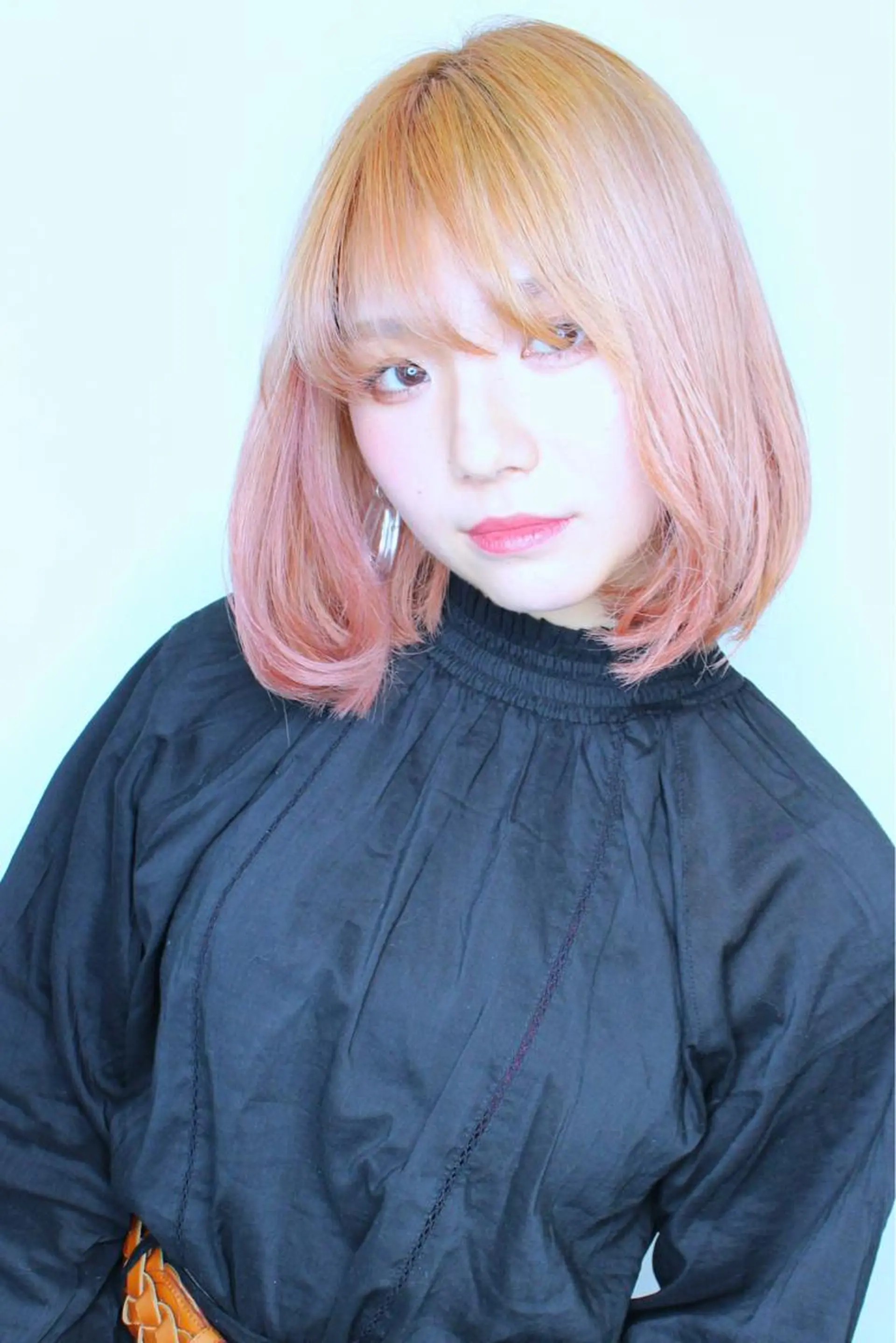 ミディアム カラー ショートボブ グラデーションカラー ボブ 似合わせカット ⭐️バッサリカット モデル募集⭐️佐野のヘアスタイル