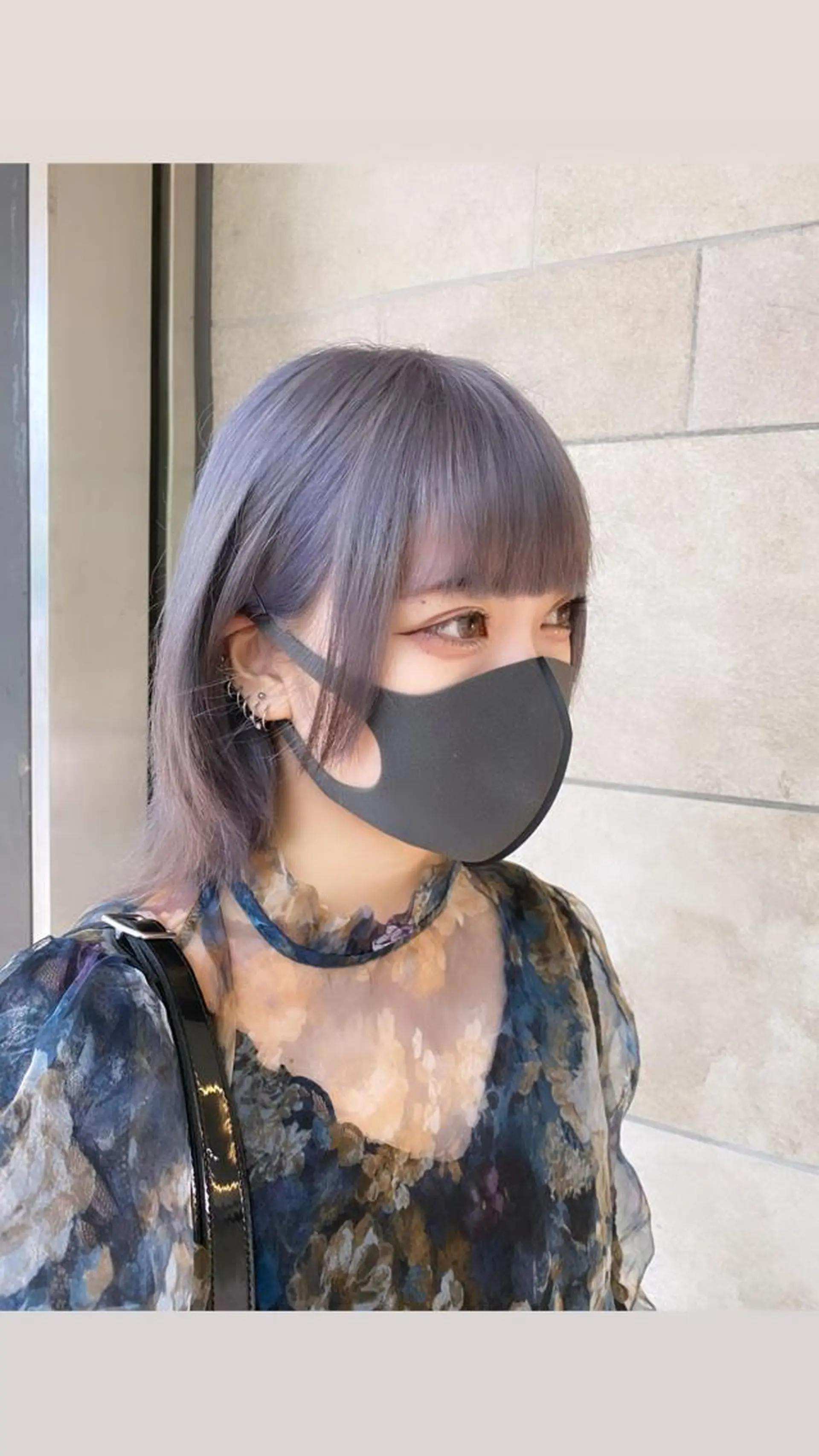 ミディアム Su-chi-🧴 /ミルクティーカラーのヘアスタイル