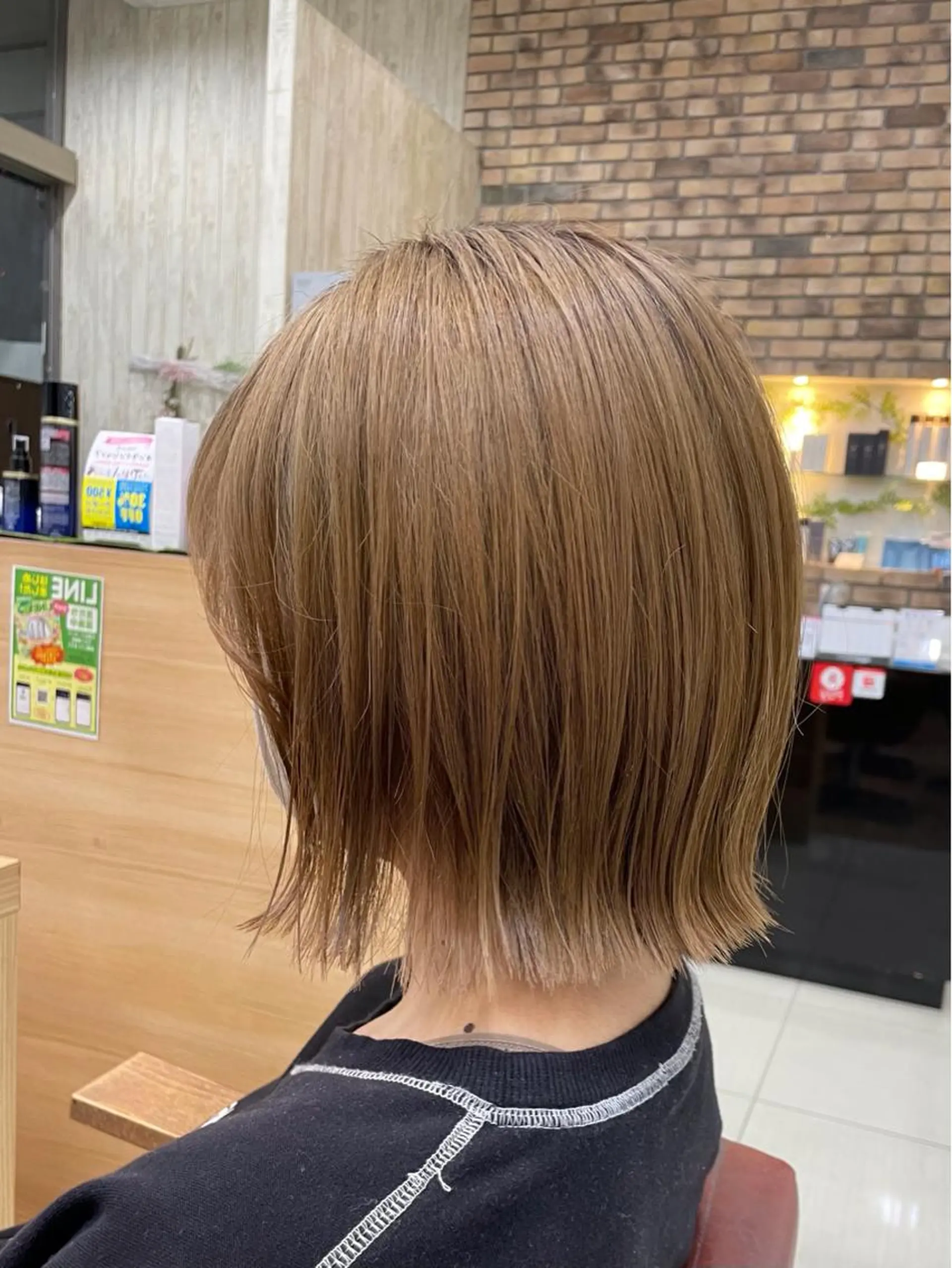 ショート カラー 💫カットパーマ💫 伊原虎太郎のヘアスタイル