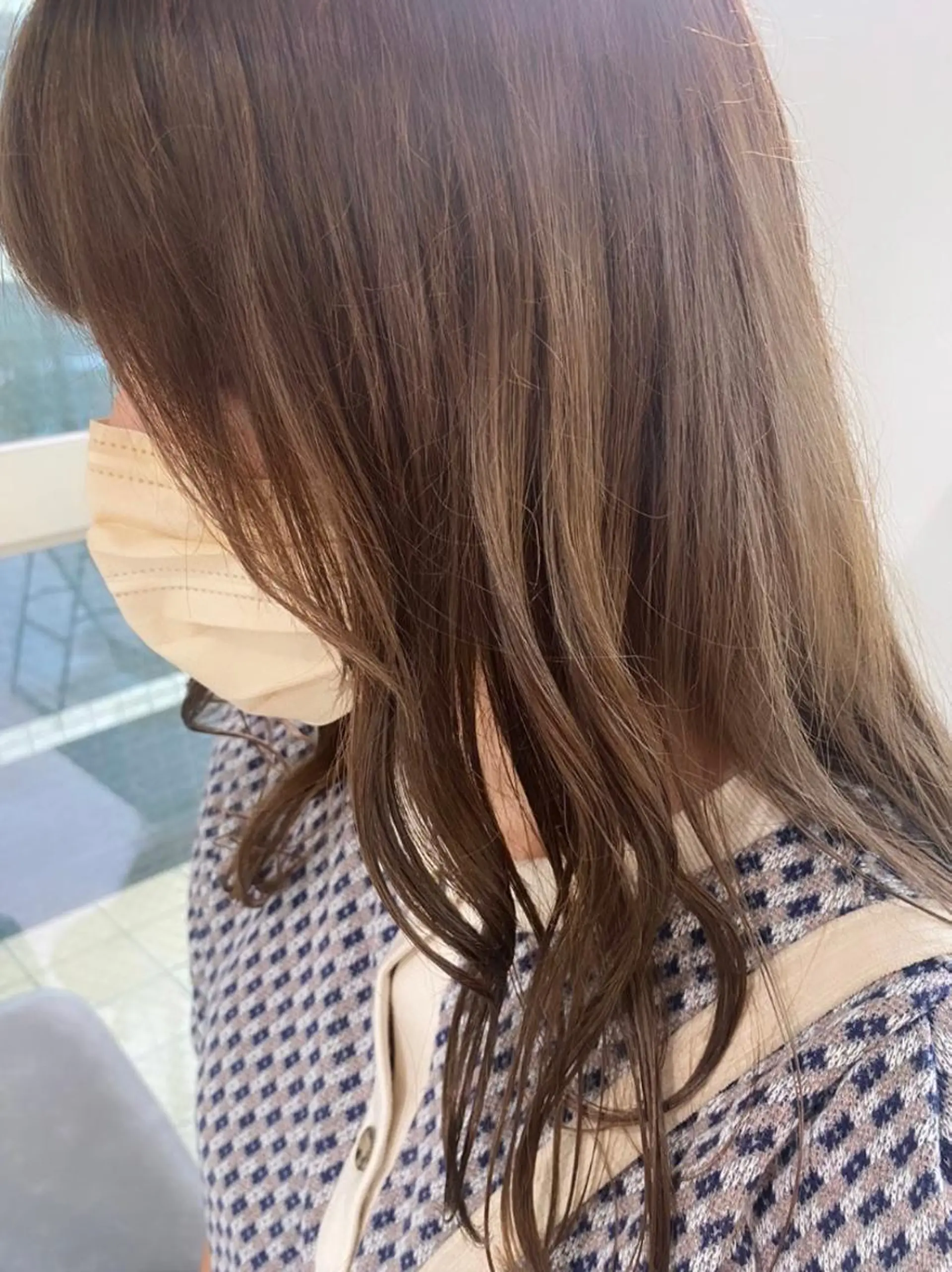 カラー ヘアカラー トリートメント あさかわ みほのヘアスタイル