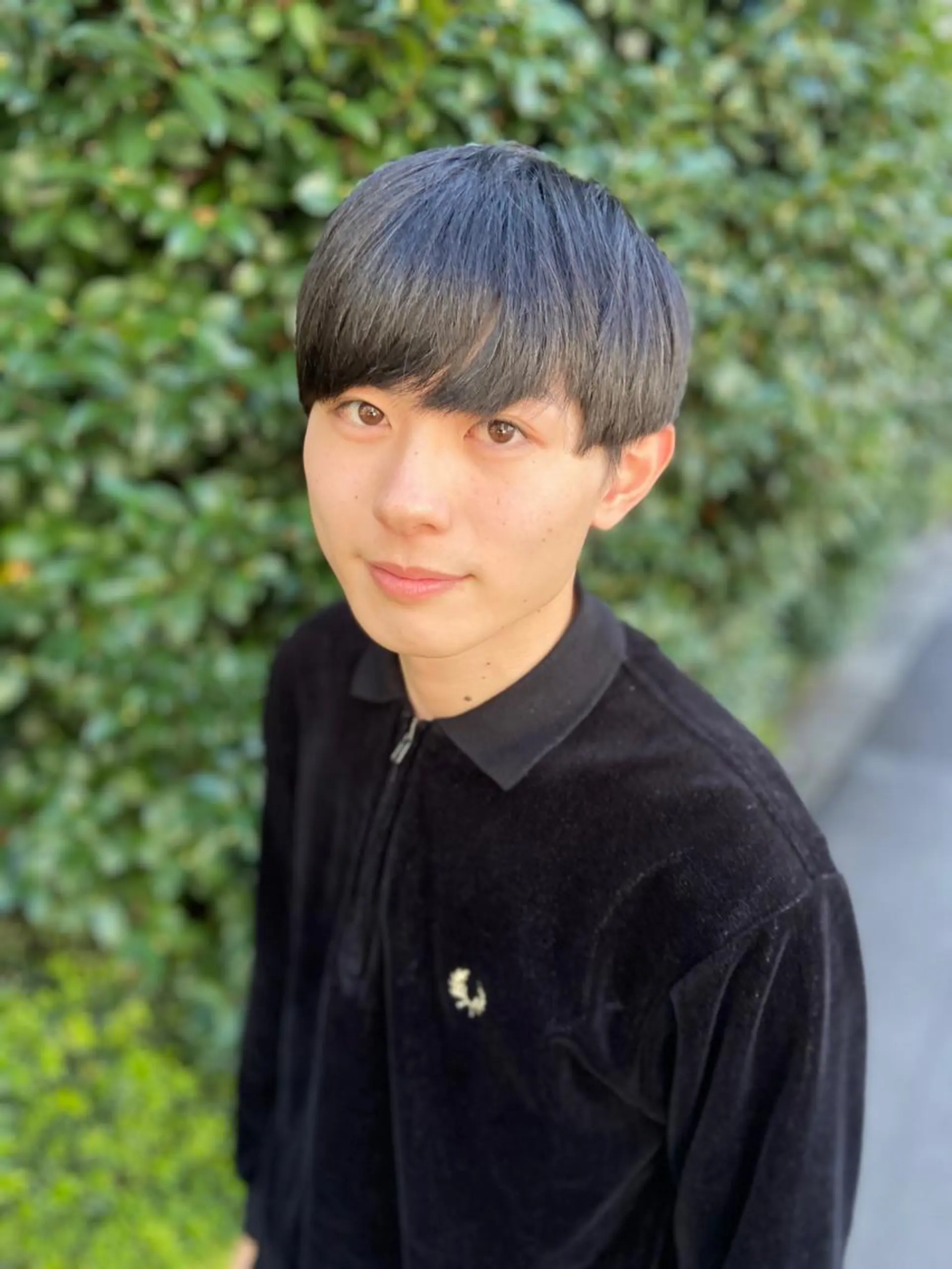 ショート カラー パーマ ヘアアレンジ メンズ マッシュ ショートヘア ちこ .のヘアスタイル