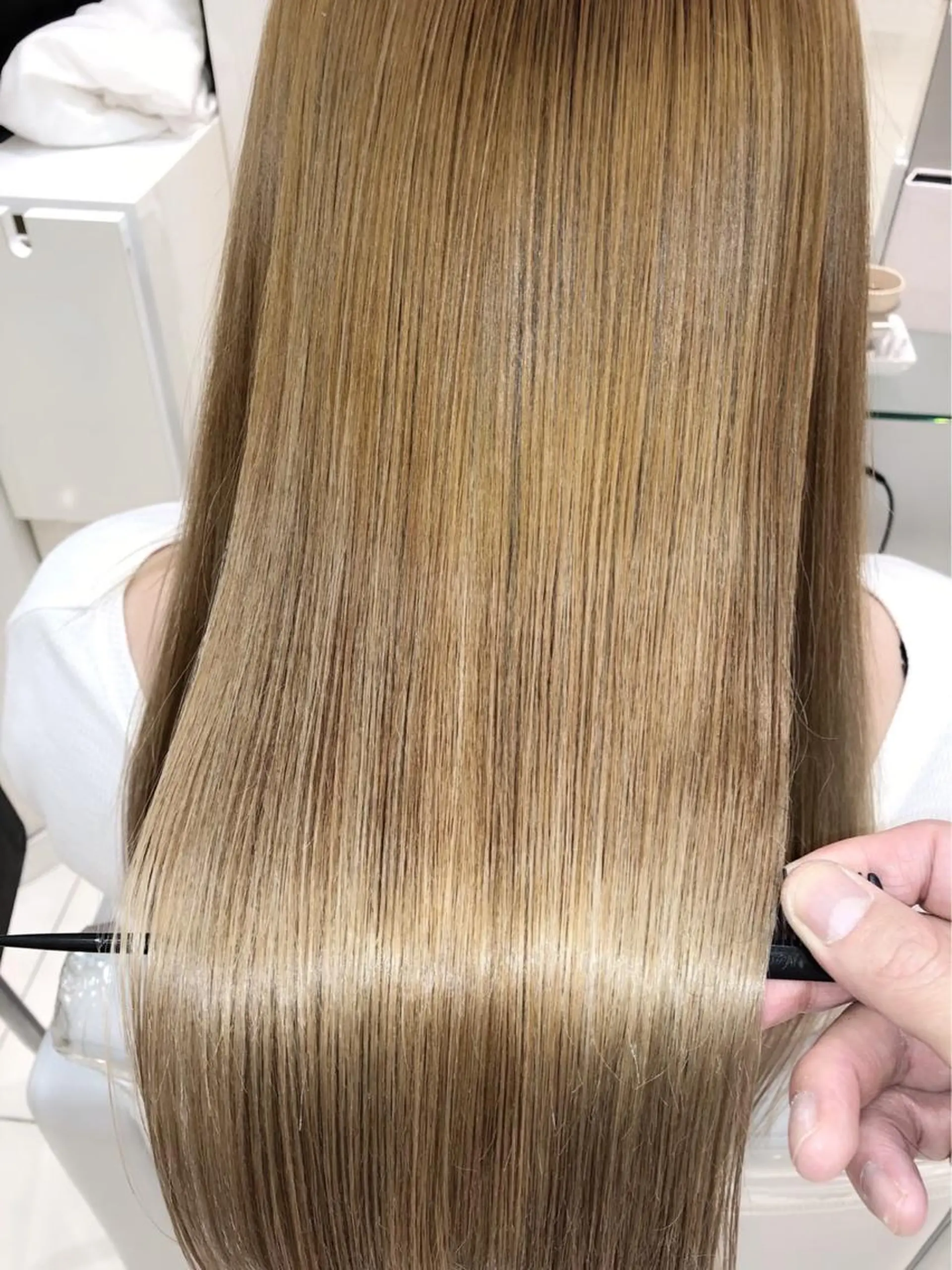 ロング カット トリートメント ✨髪を傷ませない✨ 吉田ひじりのヘアスタイル