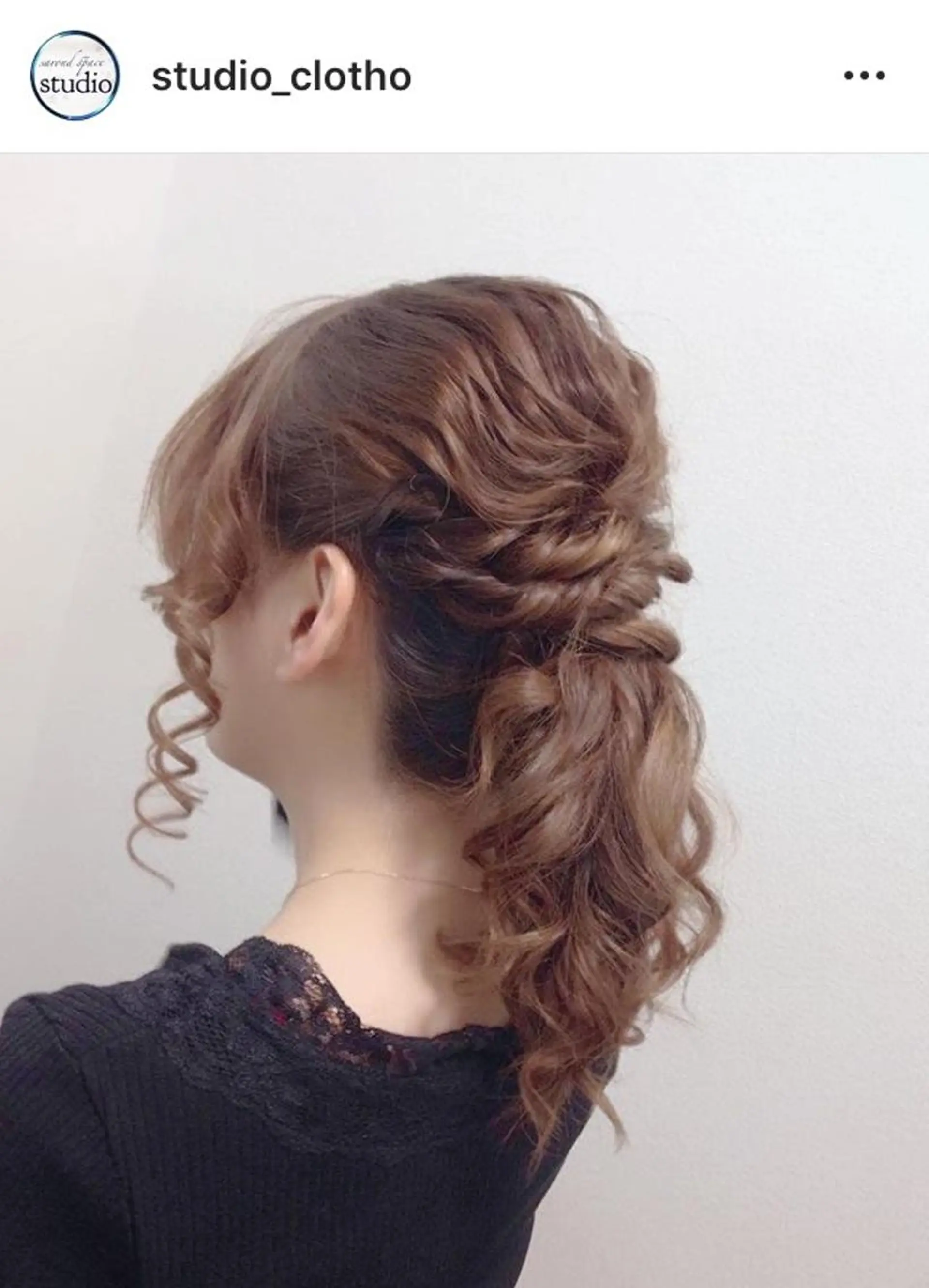 ヘアアレンジ ポニーテール ヒロ(hiro) •スタジオヒロのヘアスタイル